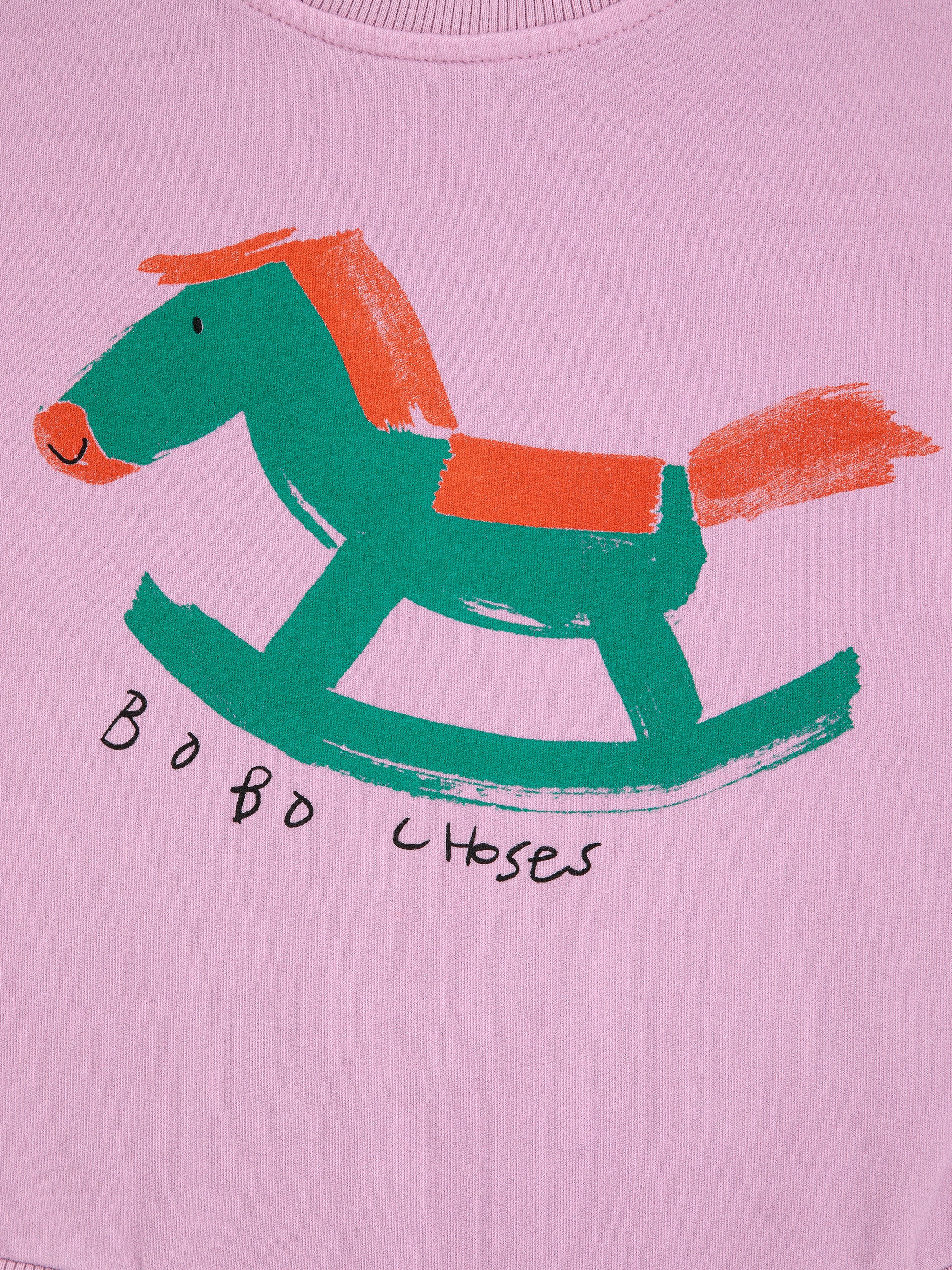 Rocking Horse Body Sweatshirt - Lavender