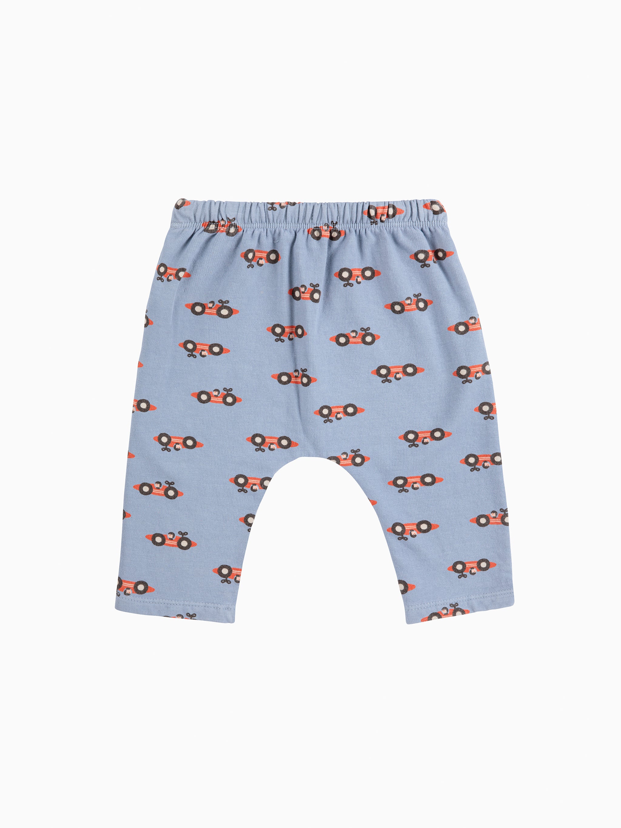 Race Car All Over Jogging Pants - Light Blue