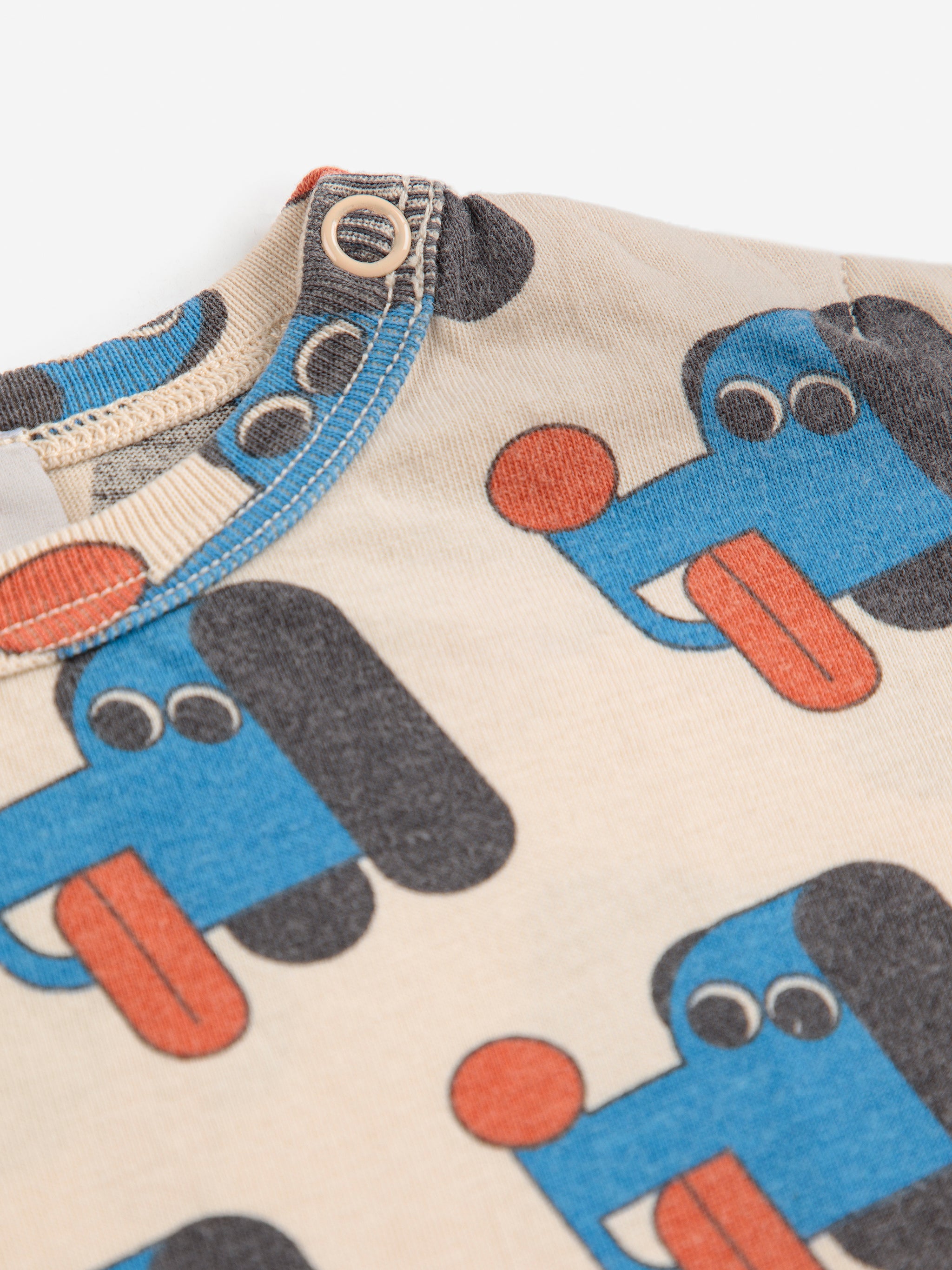 Doggy Mate All Over T-Shirt - Offwhite