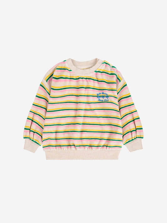 Have Fun Striped Sweatshirt - Multicolor