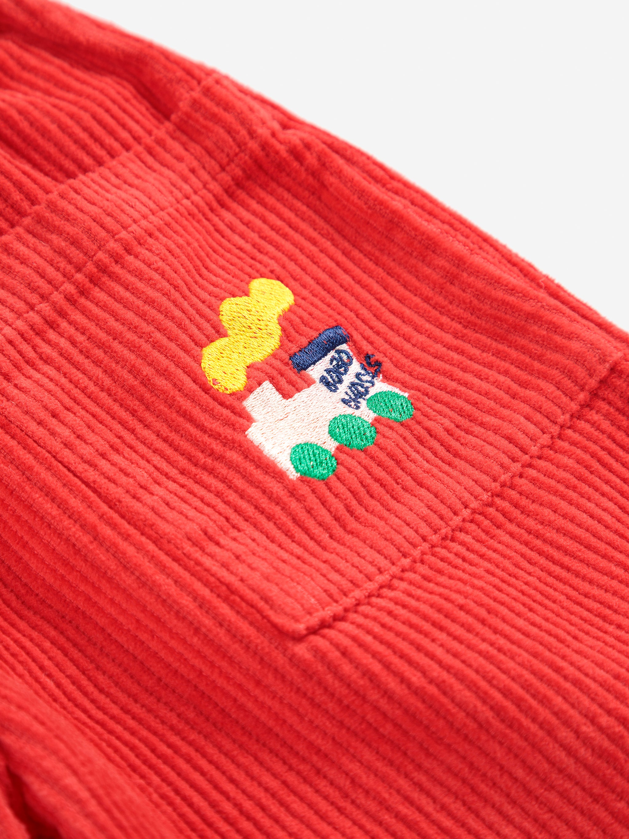 Bobo Choo Choo Corduroy Pants - Red