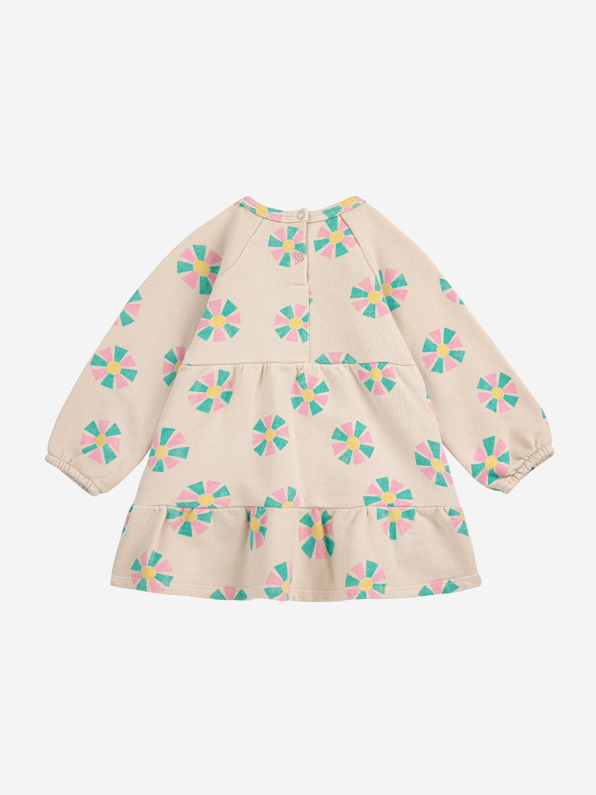 Kaleidoscope All Over Dress - Offwhite