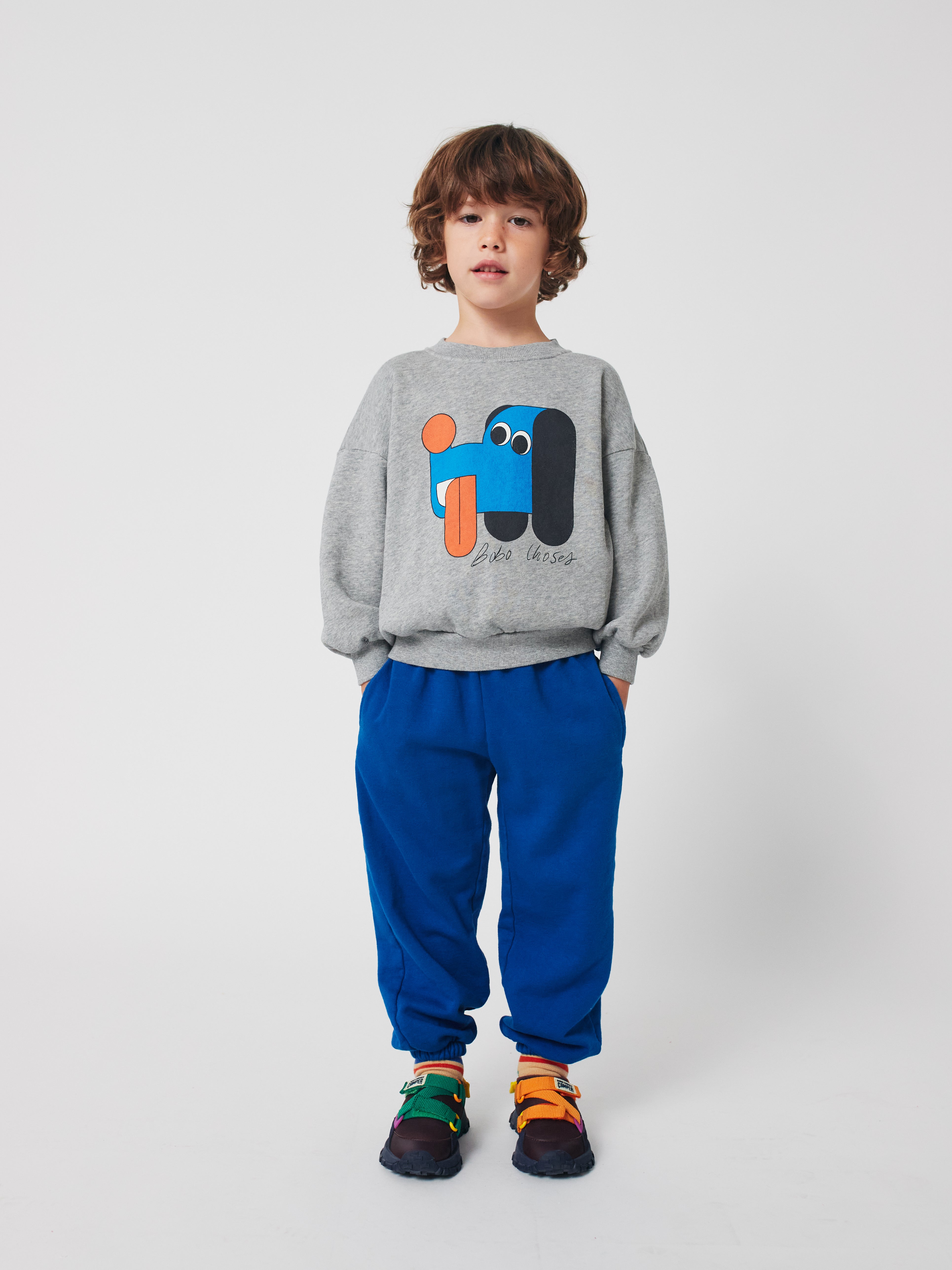 Doggy Mate Sweatshirt - Heather Grey
