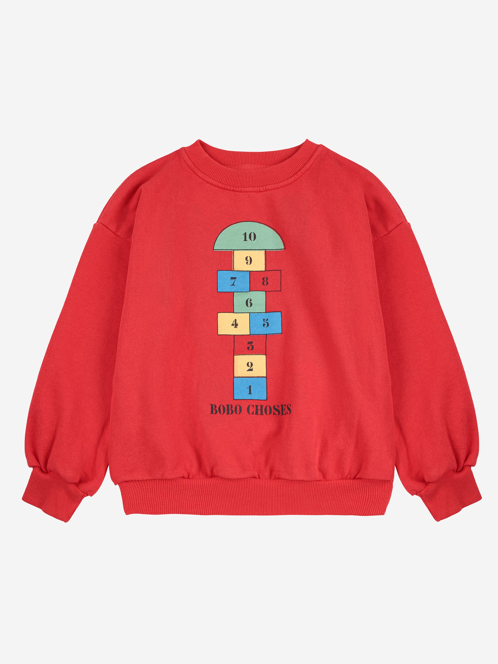 Hopscotch Sweatshirt - Red