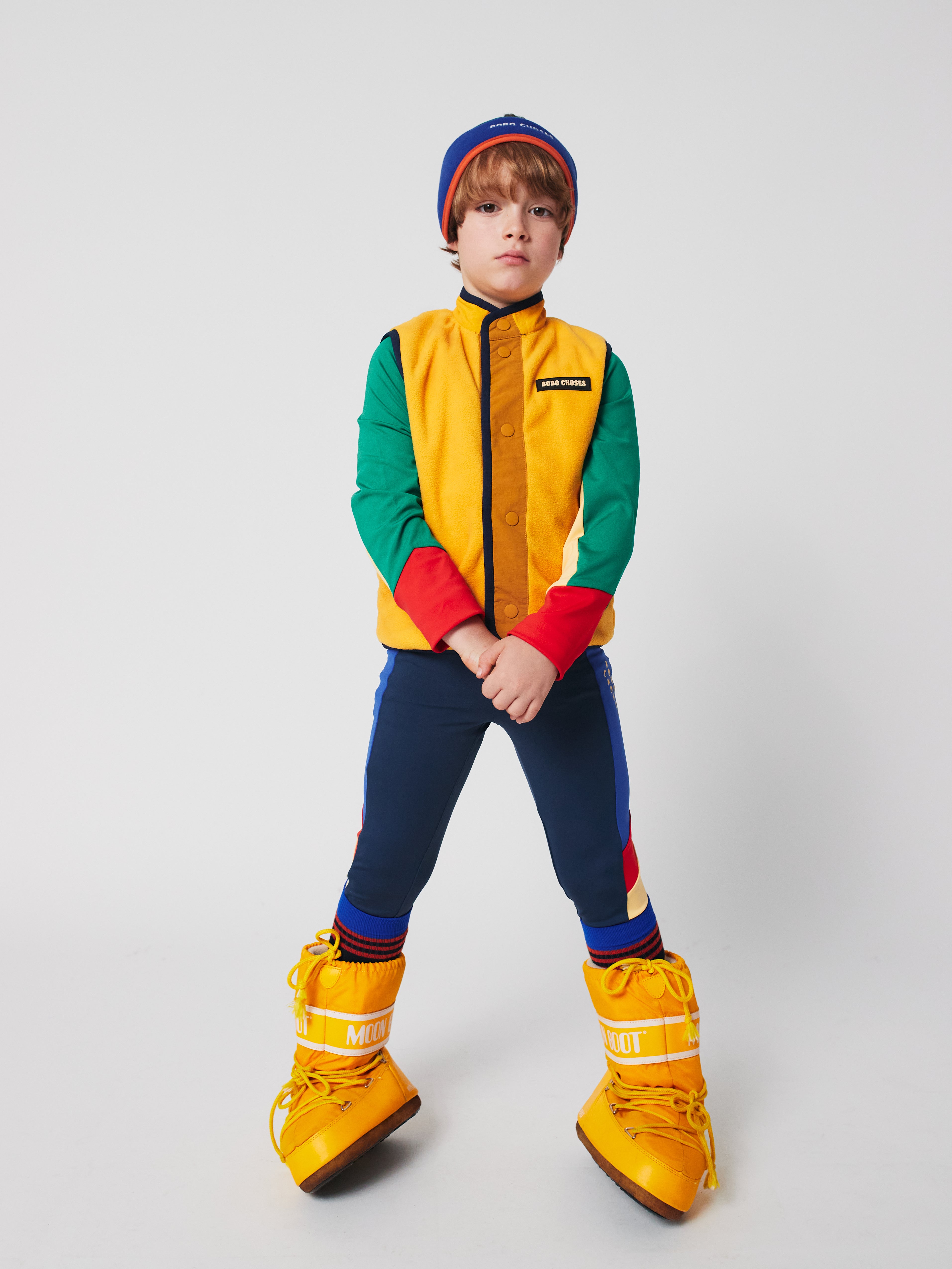 Color Block Sporty Leggings - Multicolor