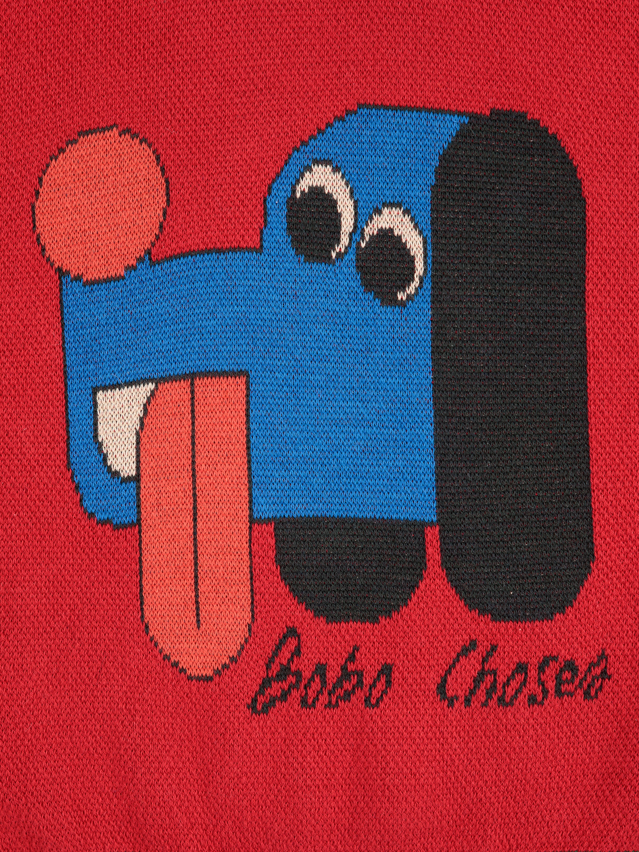 Doggy Mate Jacquard Jumper - Red