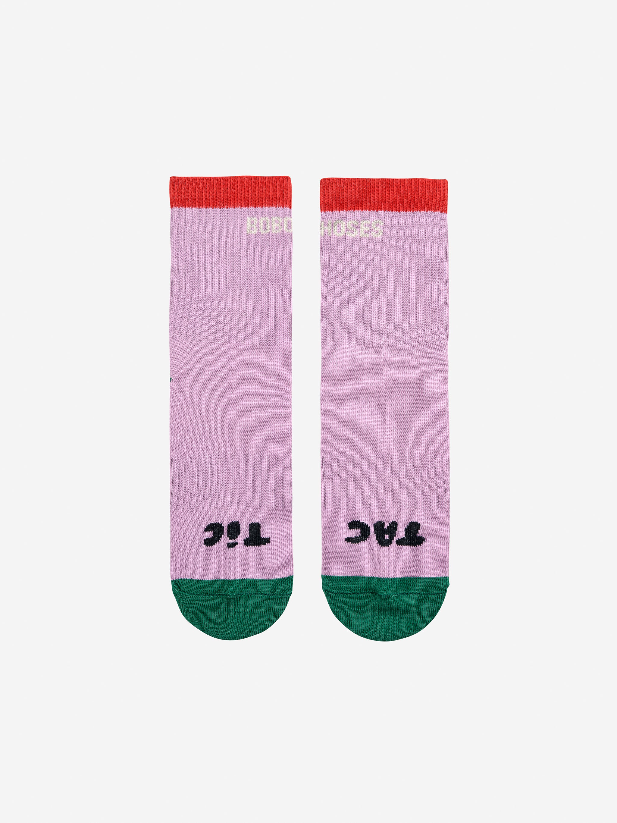 Tic Tac Toe Short Socks - Lavender