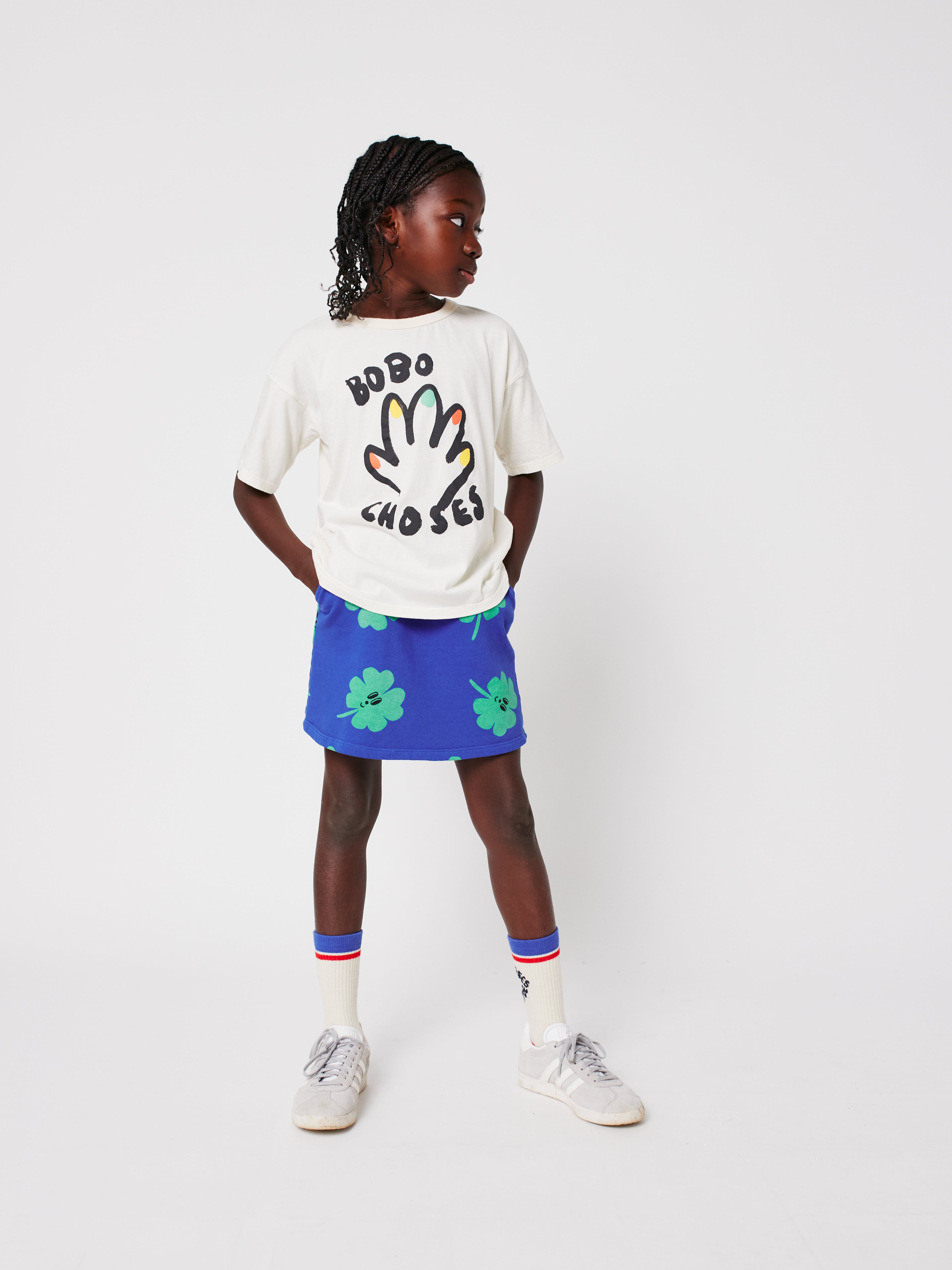 Tic Tac Toe Color Block Long Socks - Multicolor