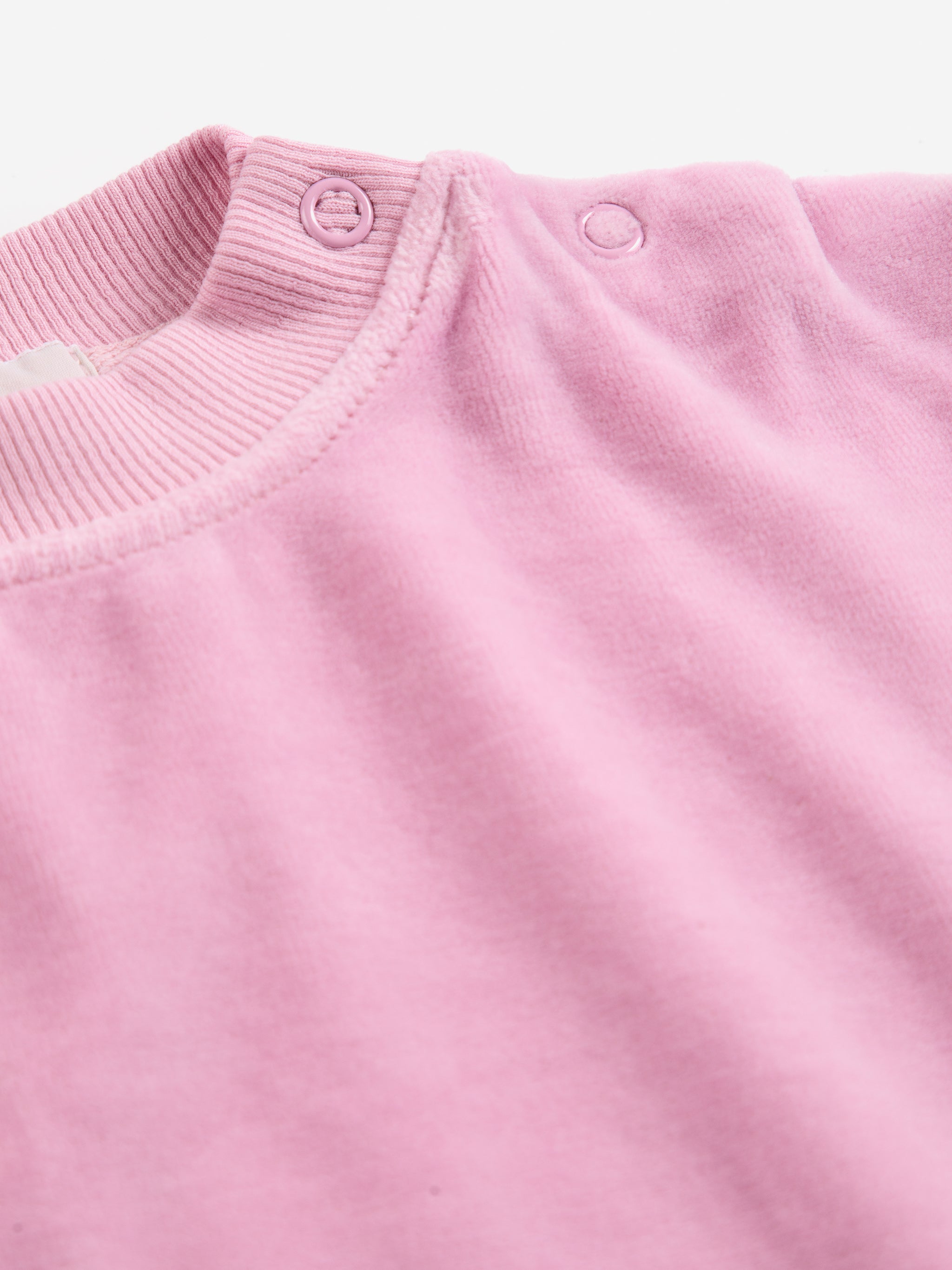 Booo Bo Choses Tag Velvet Sweatshirt