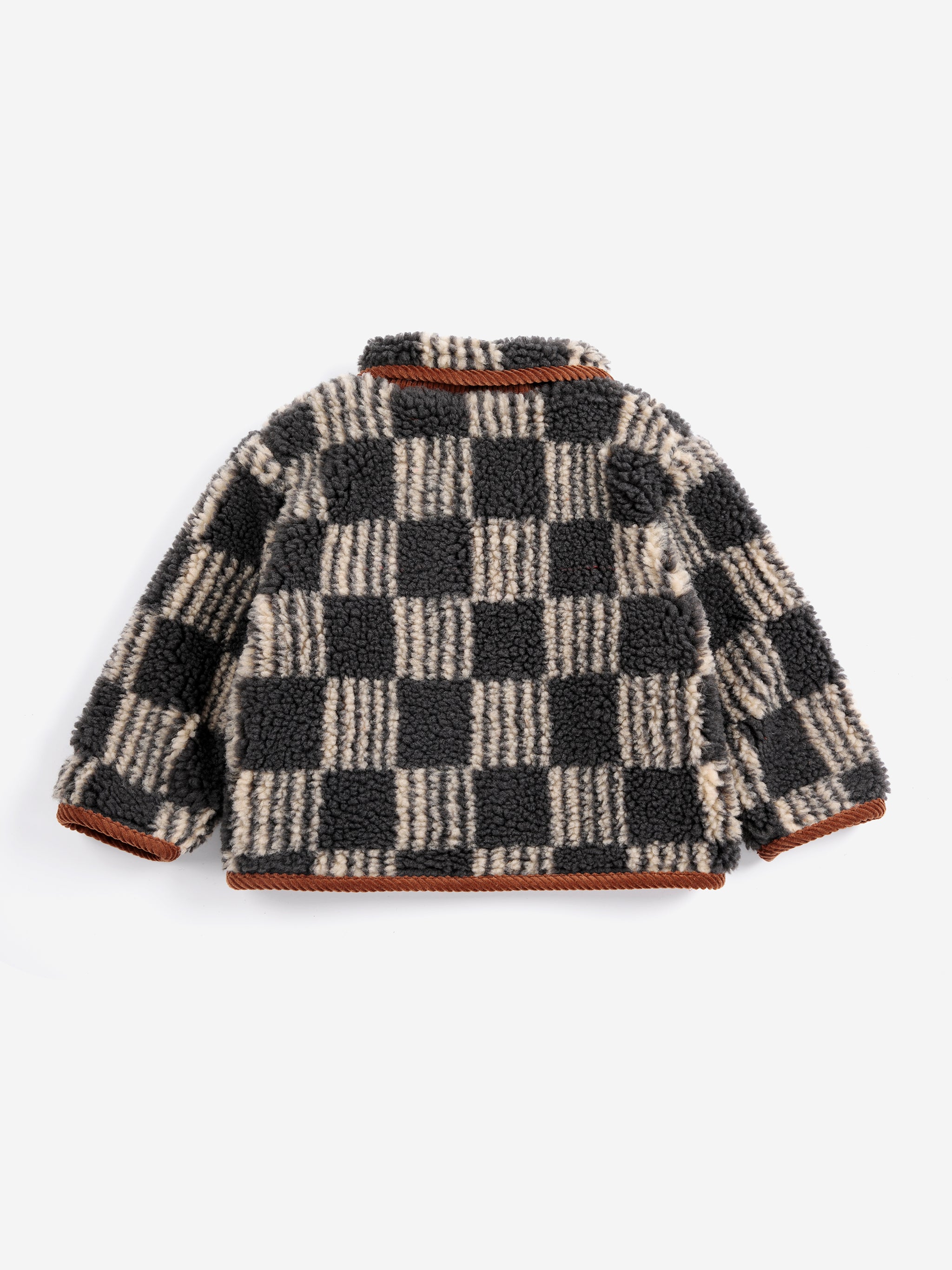 Almost Moiré All Over Sheepskin Baby Jacket