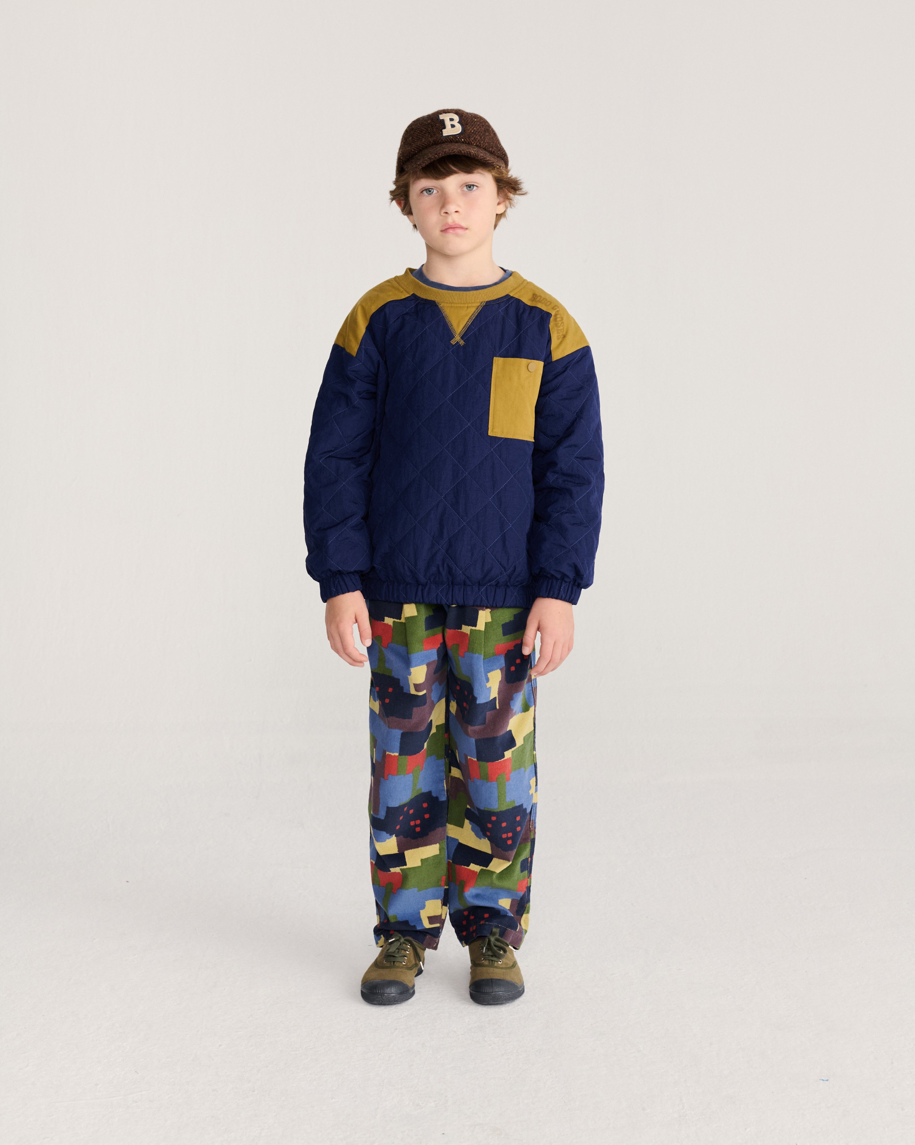 Bobo Choses Quilted Sweatshirt