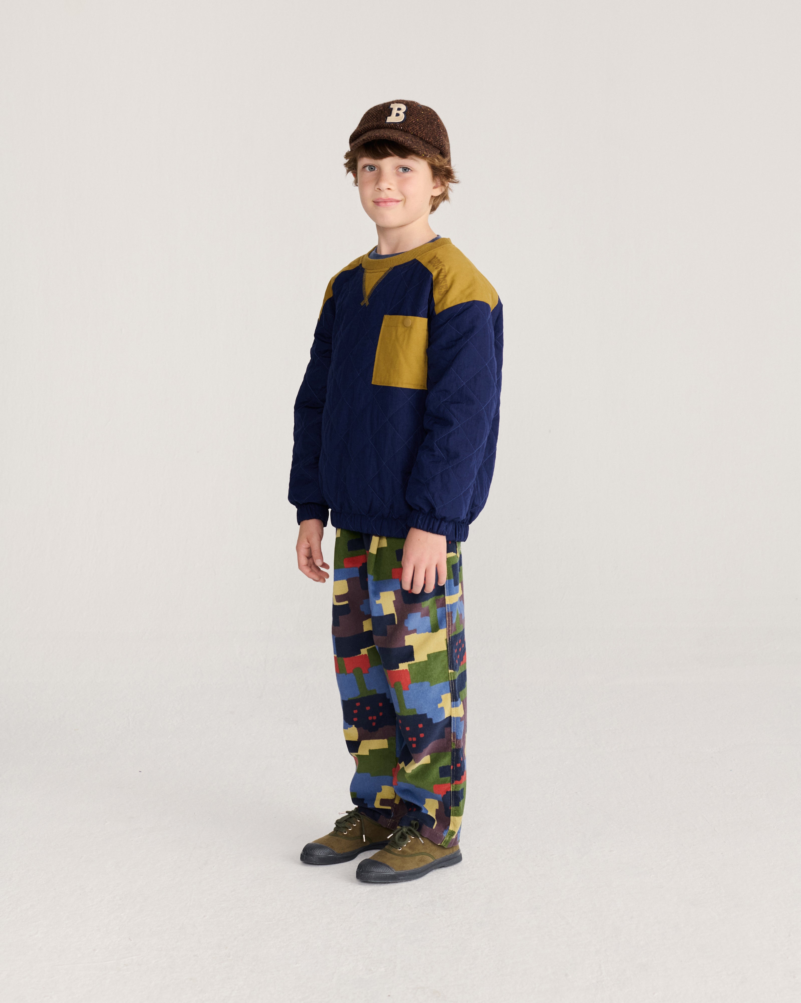 Bobo Choses Quilted Sweatshirt