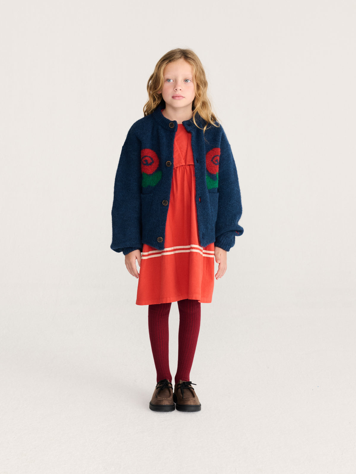 Stamp Bloom Cardigan