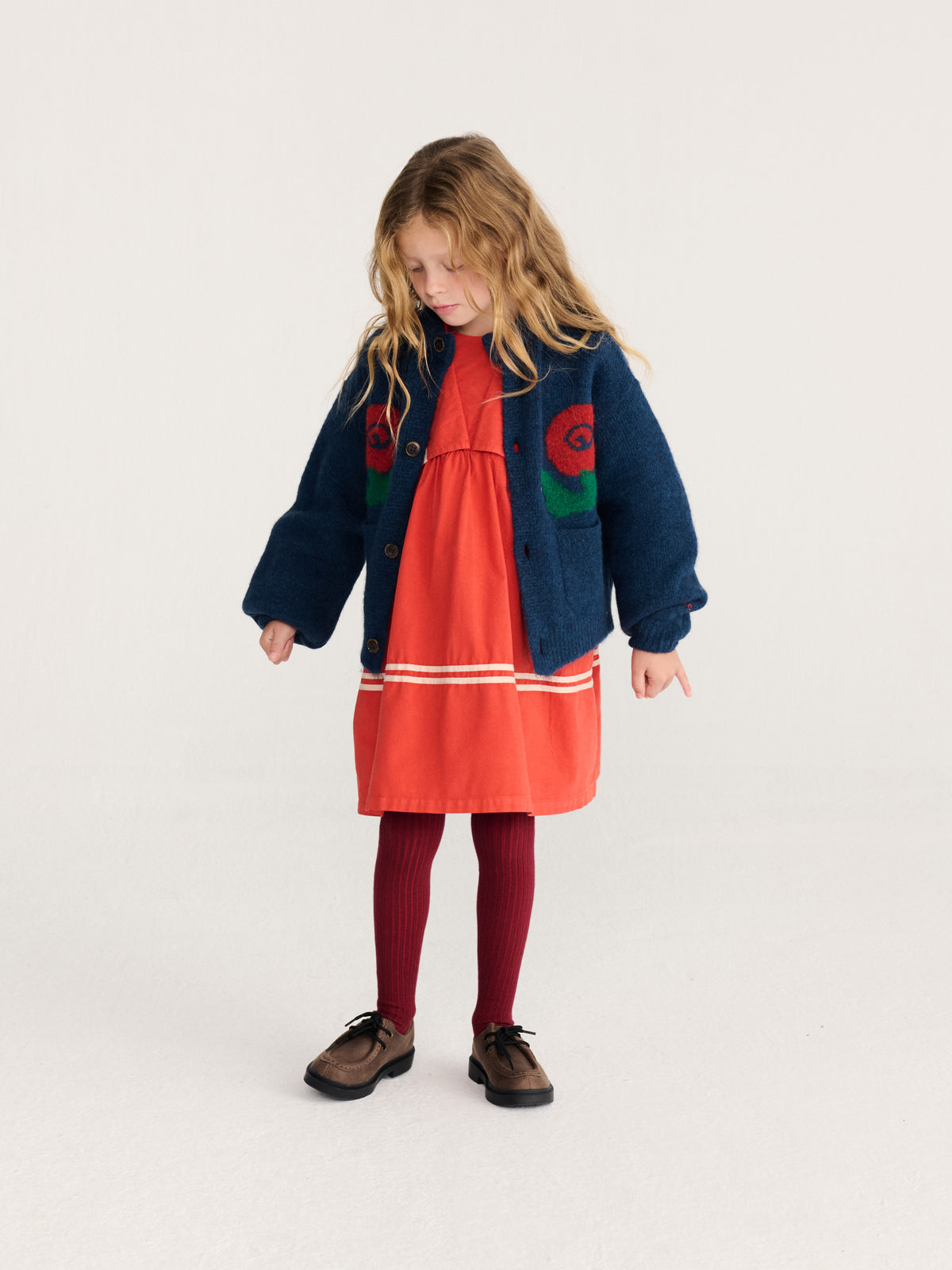 Stamp Bloom Cardigan