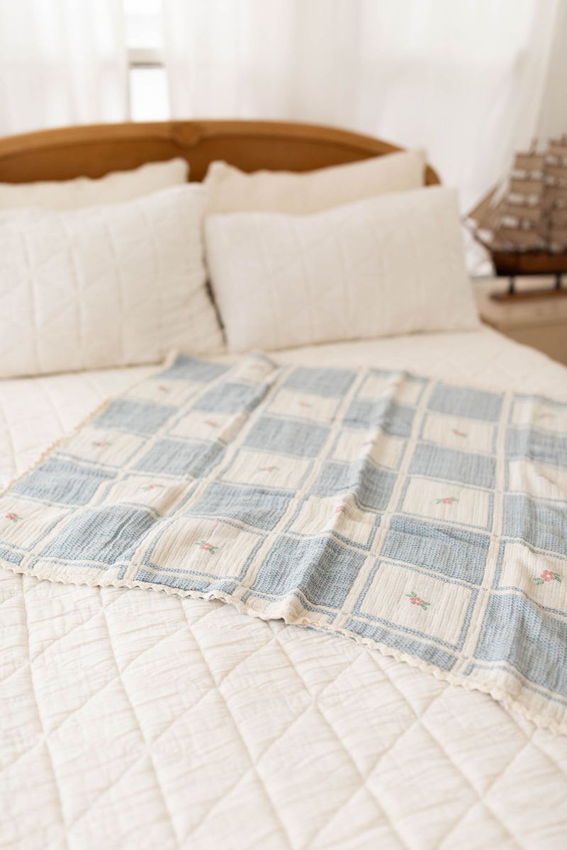 Patchwork Blanket - Spring Bloom