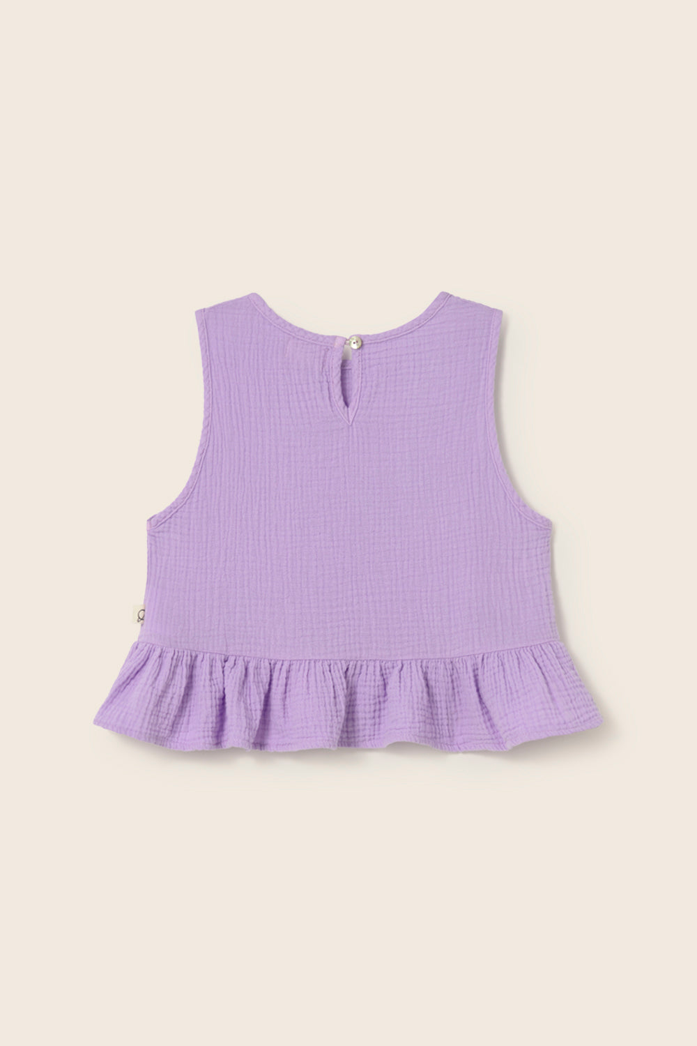Blair Soft Gauze Cotton Top - Lavender