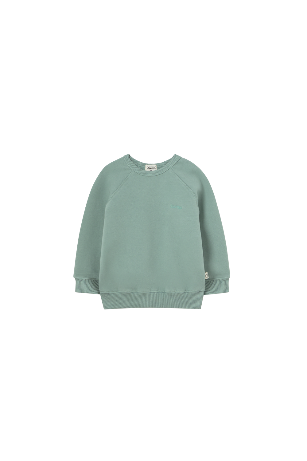 Soft Brushed Fleece Baby Sweatshirt - Artic Blue