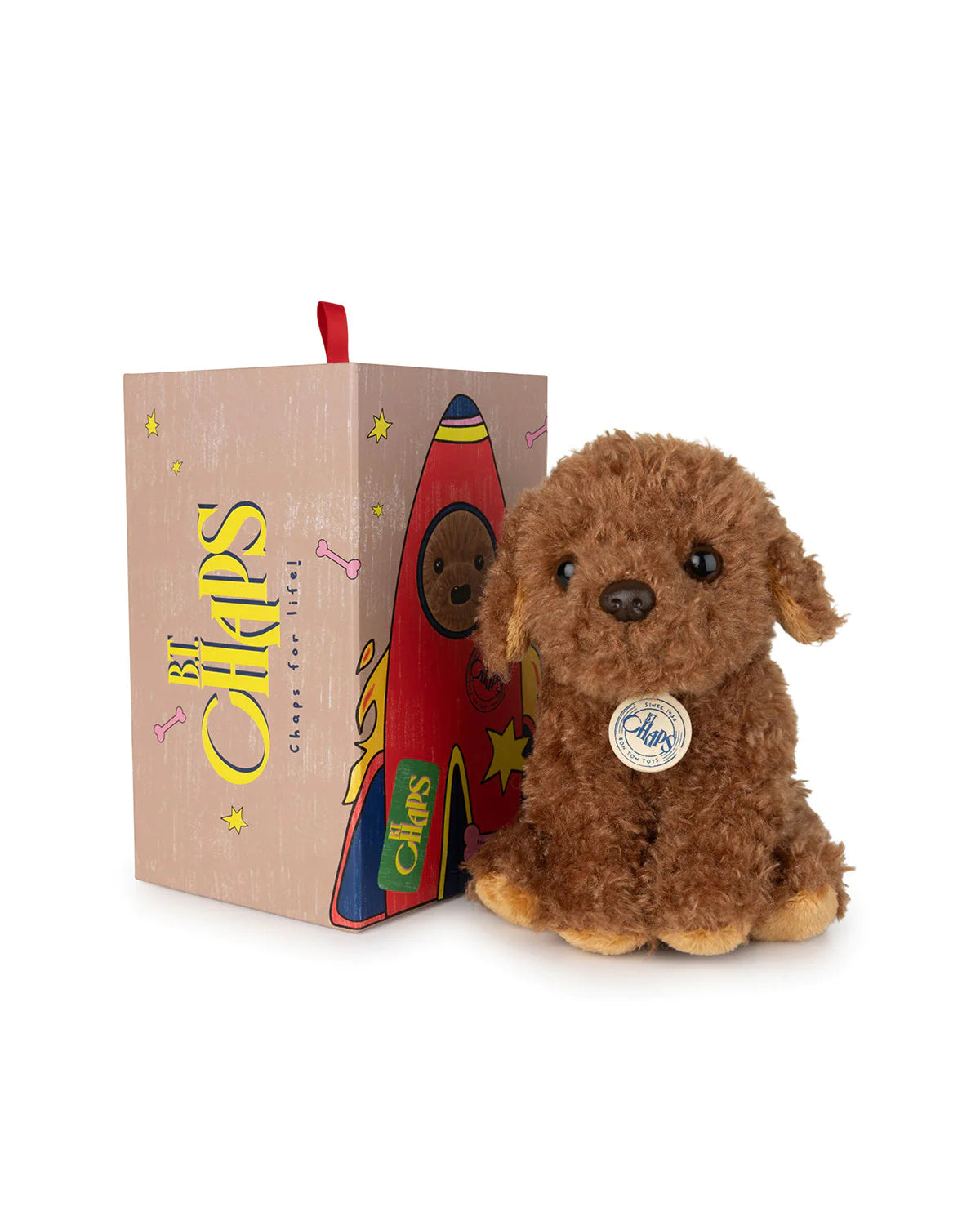 Plush BT CHAPS Stacy The Labradoodle in Giftbox 6.5"