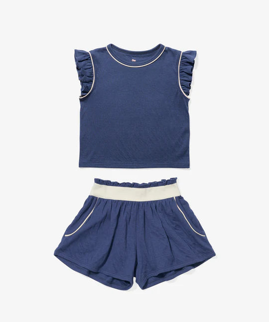 Bea Short Set - Navy