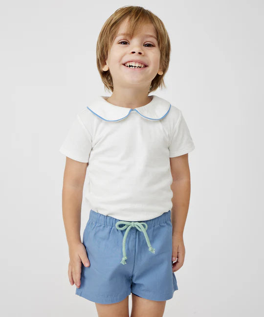 Bingo Baby Short - Dusty Blue