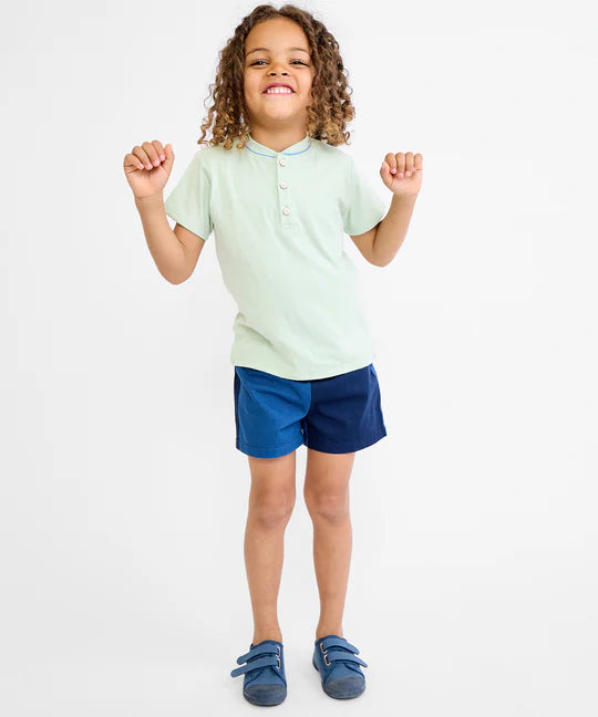 Bingo Short - Cool Color Block