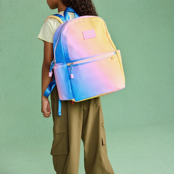 Kane Backpack - Blue, Pink, Yellow Gradient
