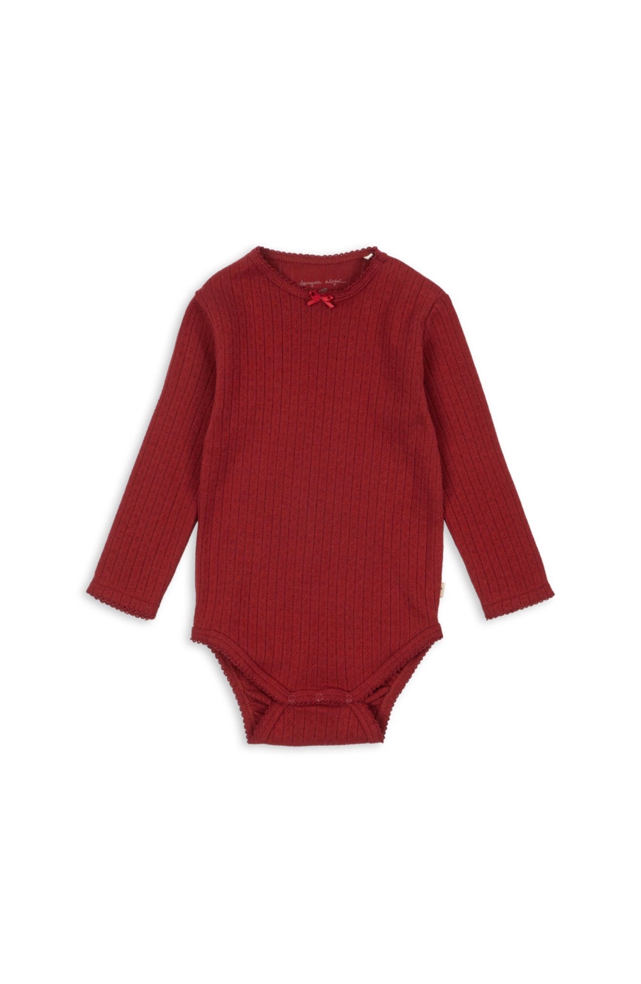 Minnie Body GOTS - Red Dahlia