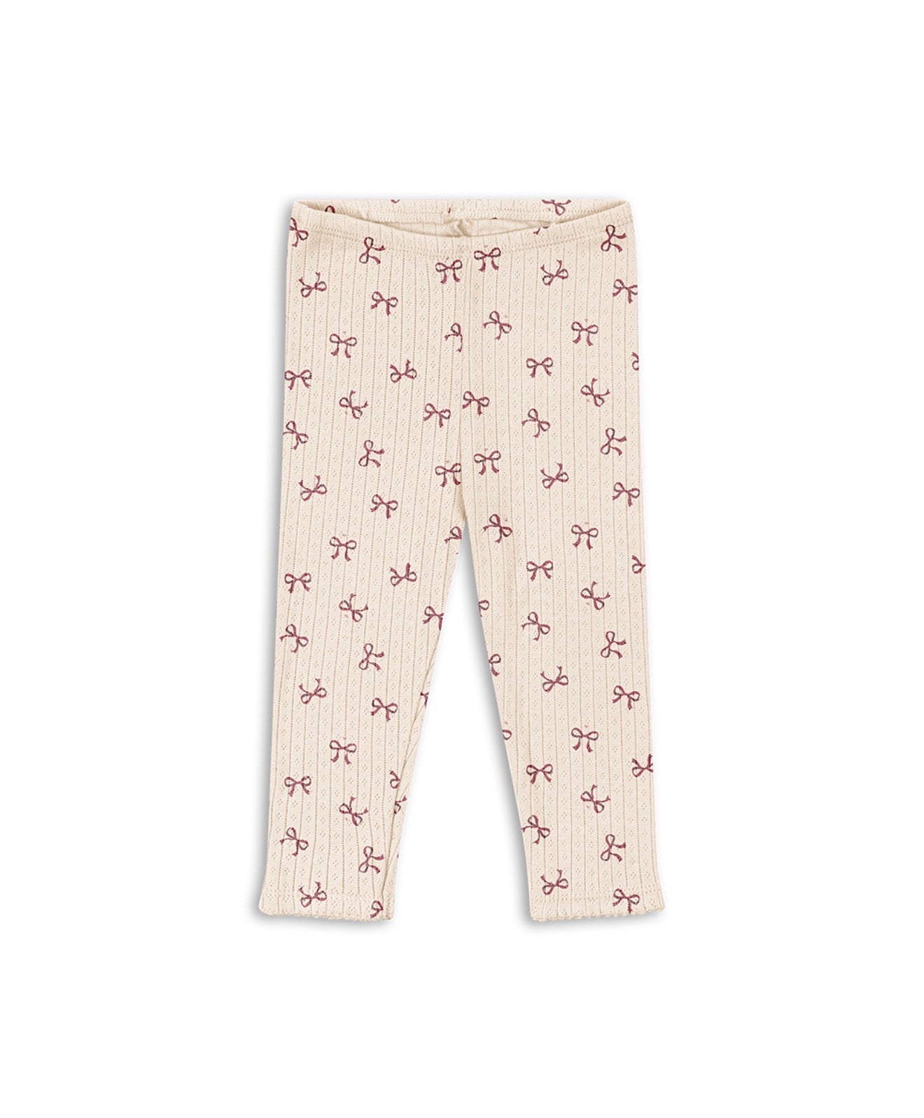 Minnie Pants GOTS - Bow Rouge