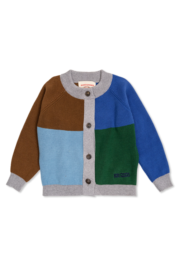 Bobo Choses Color Block Cardigan