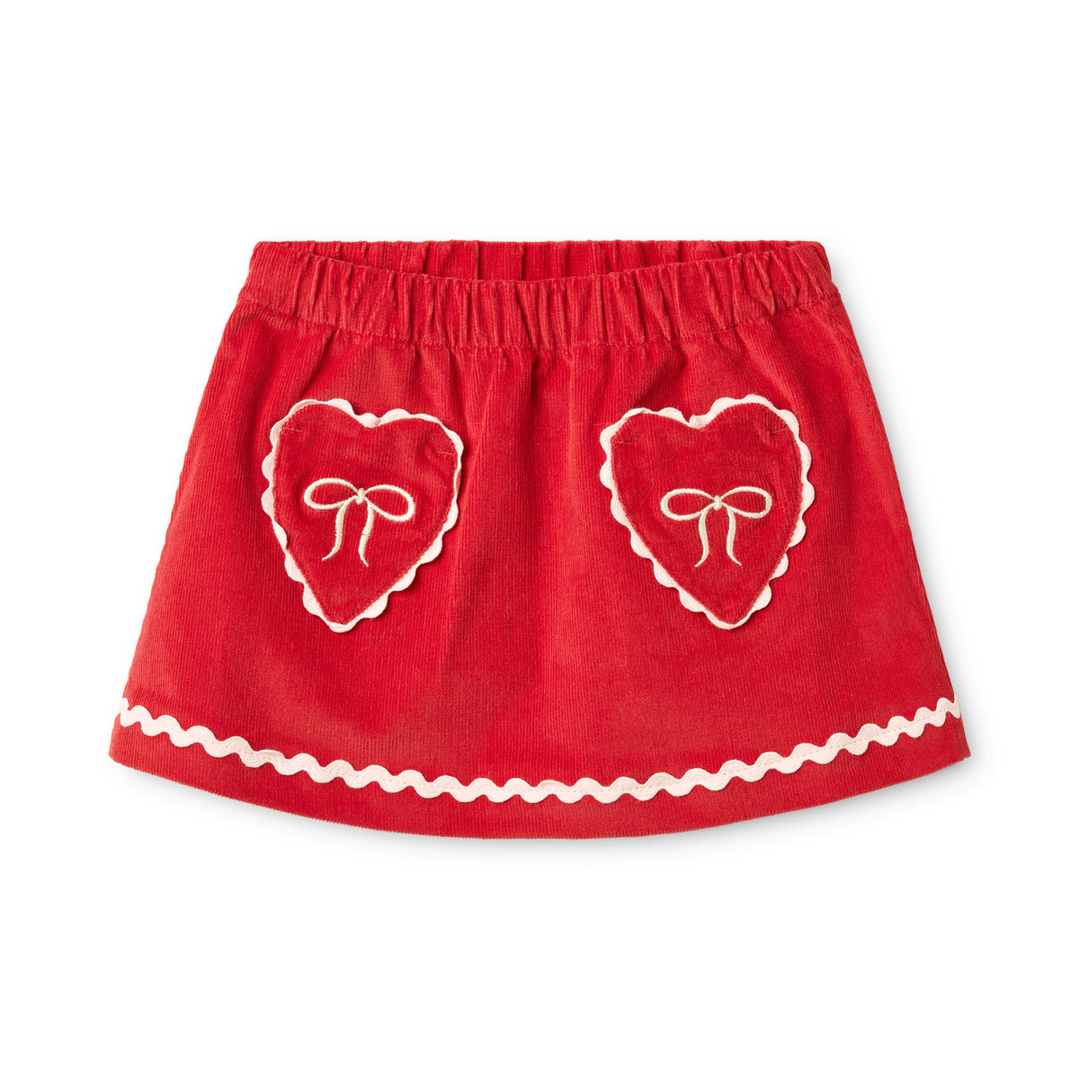 Carol Skirt - Poppy Red