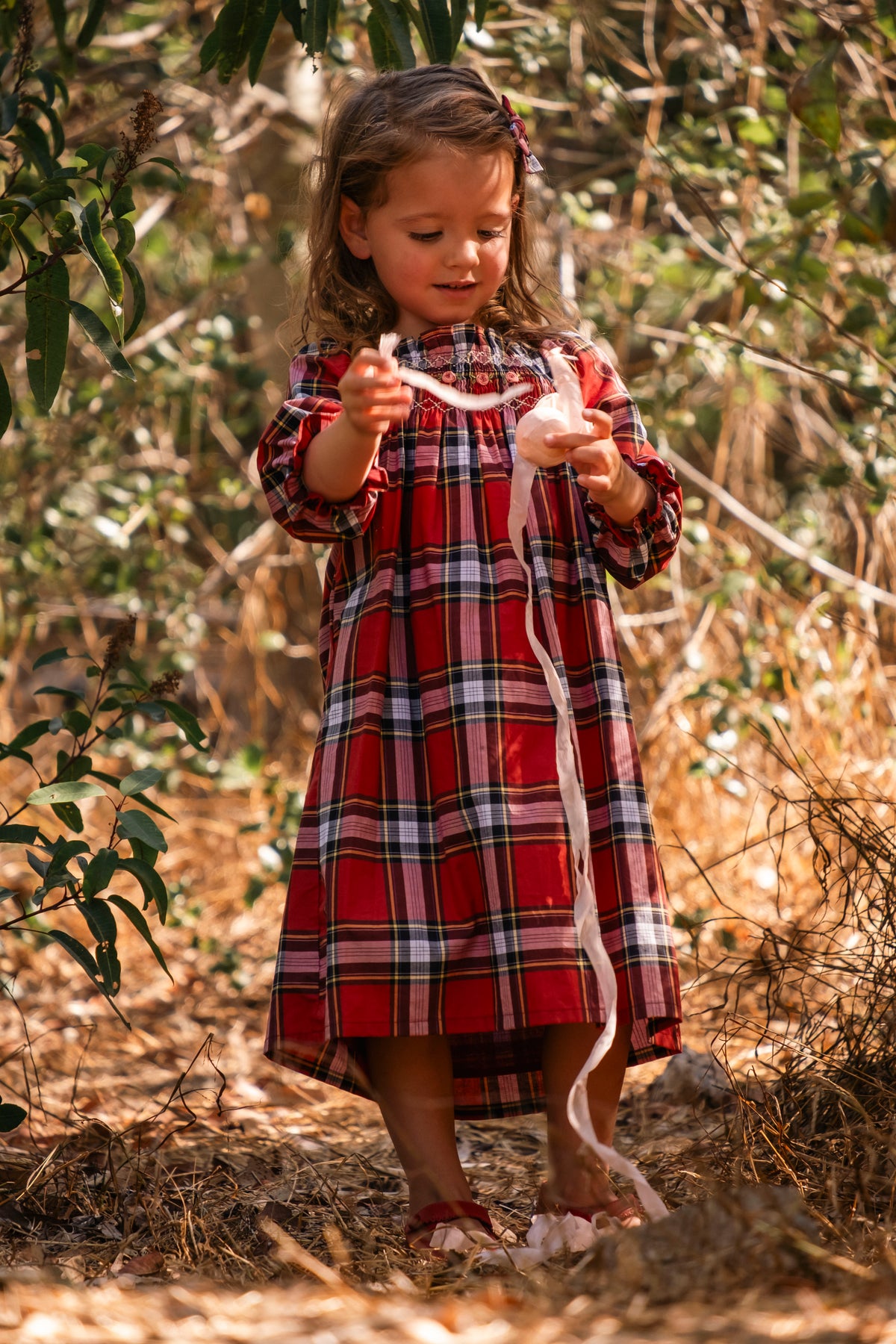 Nora Dress - Heritage Tartan