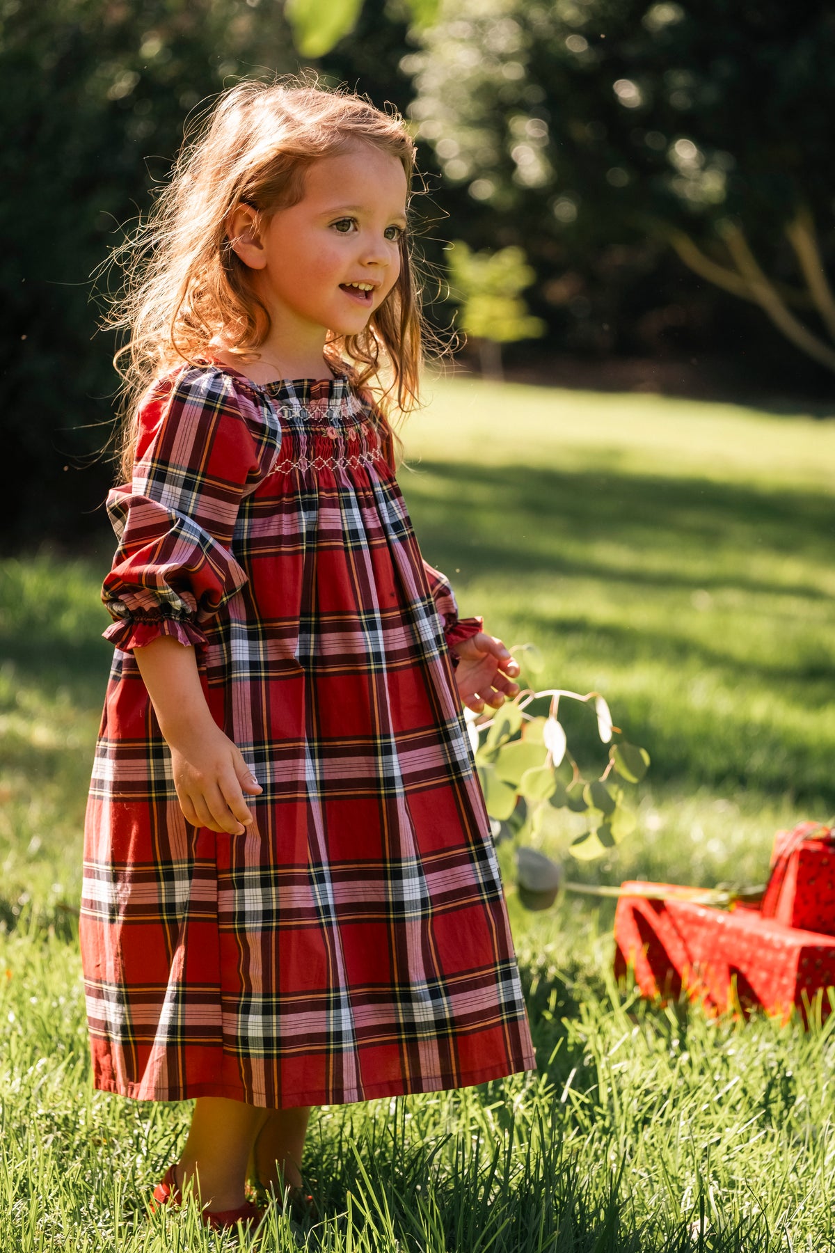 Nora Dress - Heritage Tartan