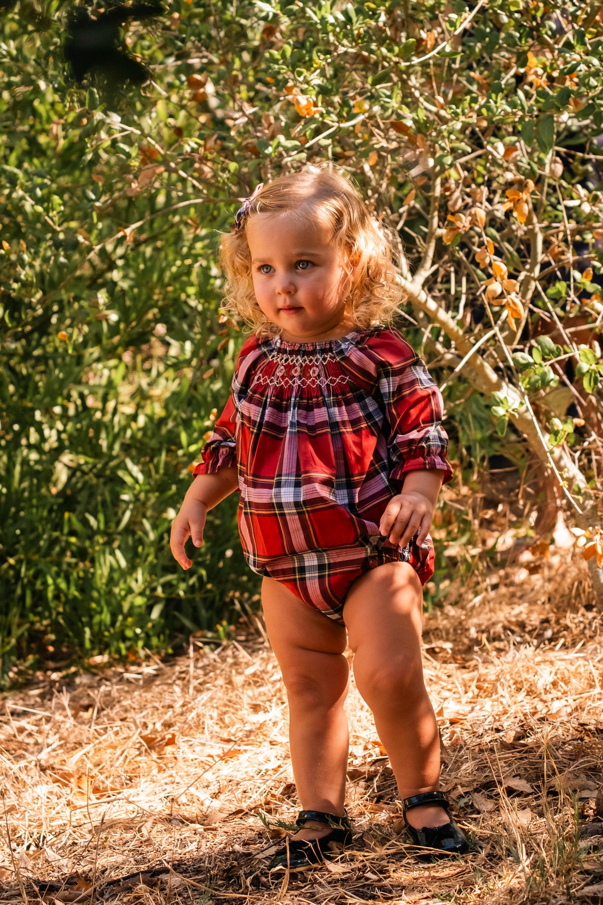 Nora Romper - Heritage Tartan