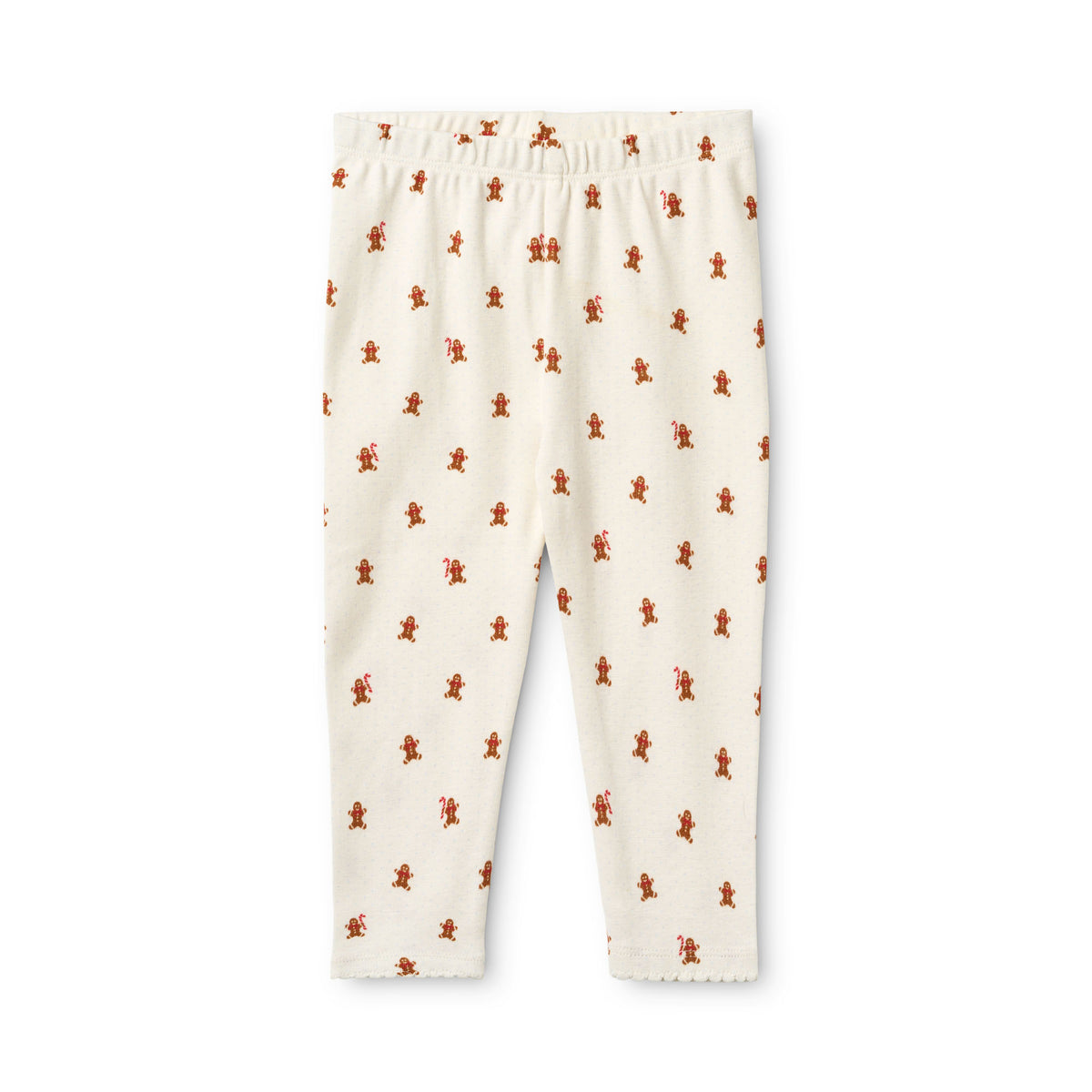Charlie Leggings - Gingerbread Dot