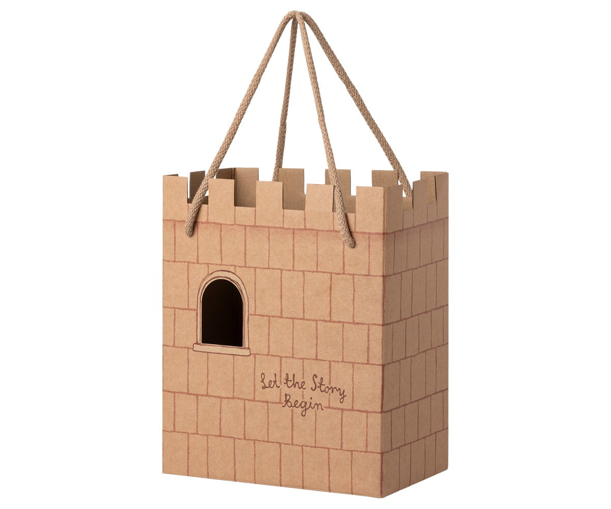 Paper Bag, Castle - Rose
