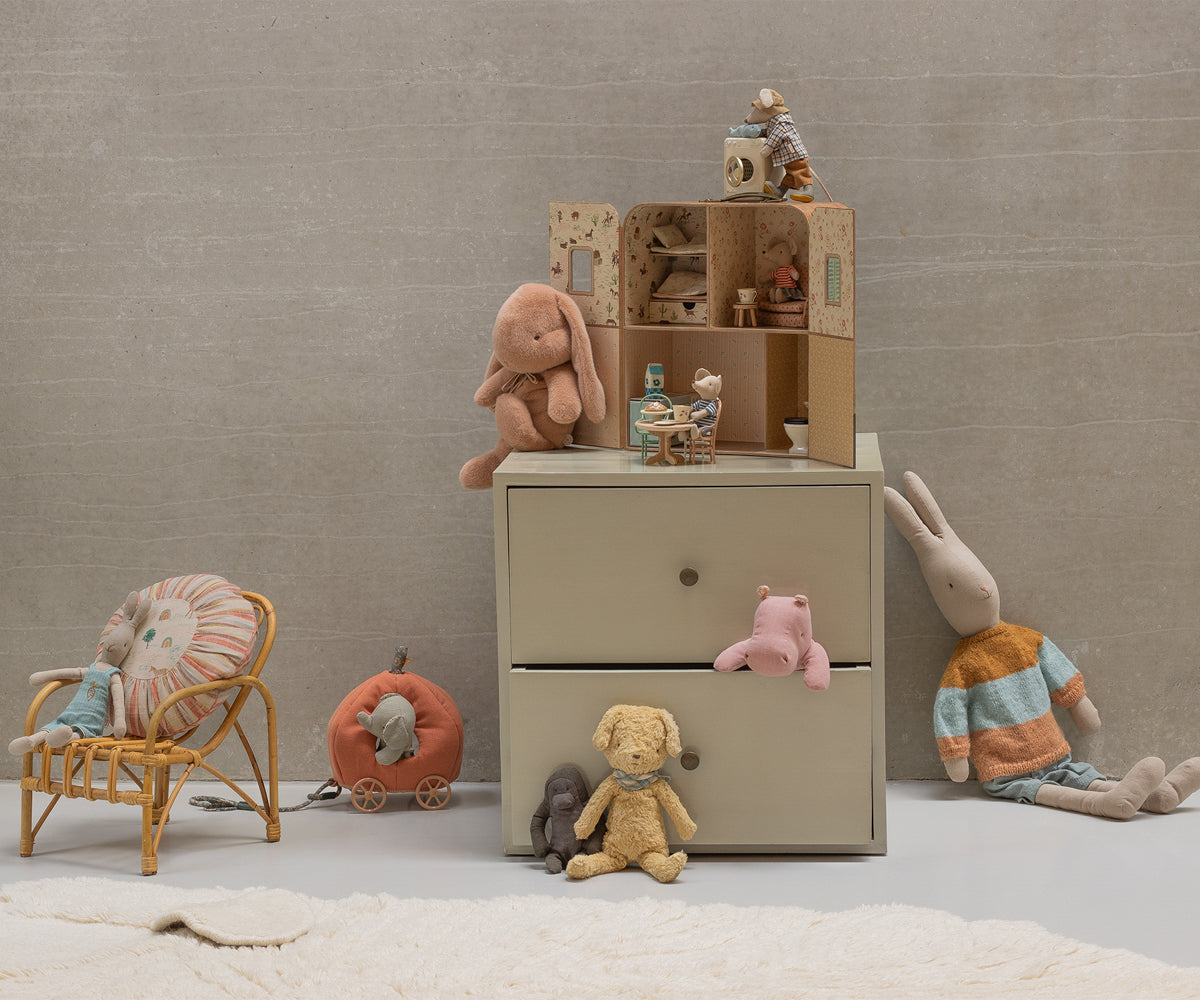 Dog, Vintage Plush - Soft Sand