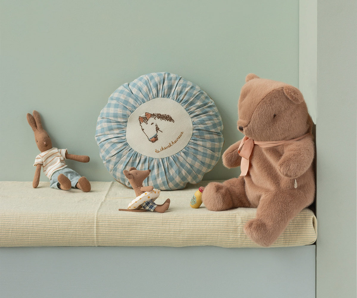 Teddy Bear Plush, Medium - Soft Brown