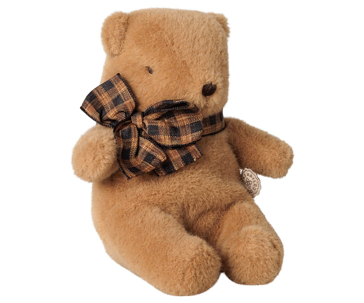 Teddy Bear Plush, Mini - Mushroom