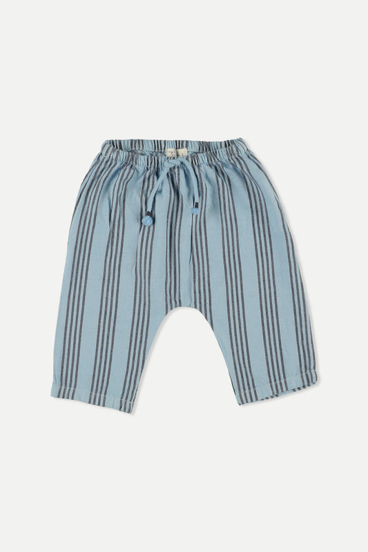 Vintage Stripes Baby Pants Blue