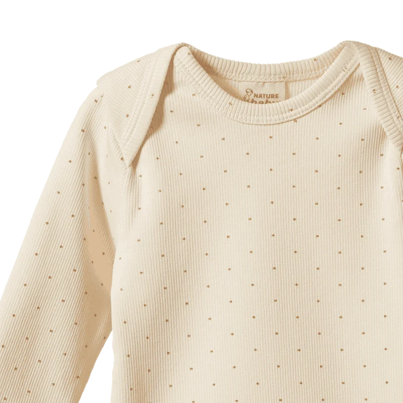 Cotton Rib Essentials Set - Caramel Spot