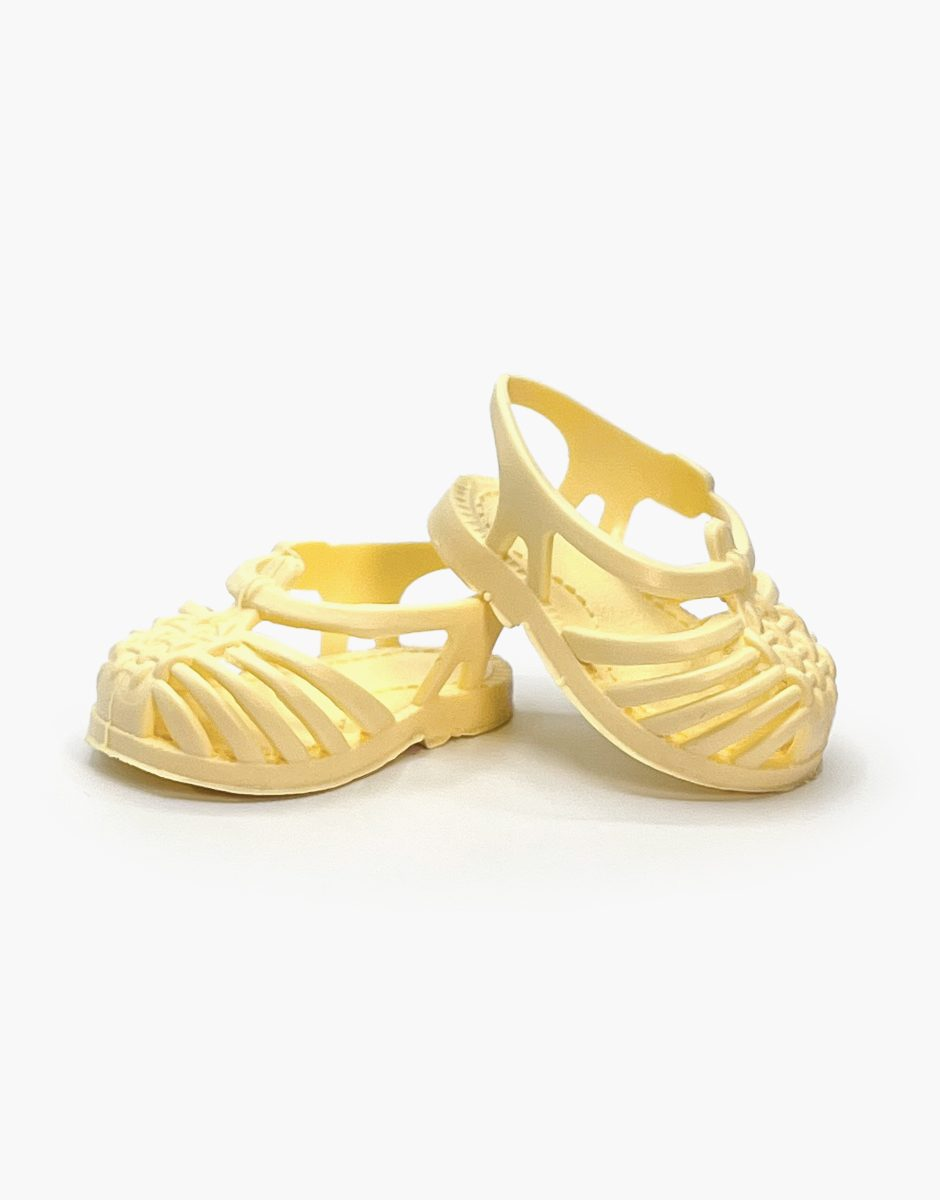 Sun Beach Sandals for Gordis Doll, Straw
