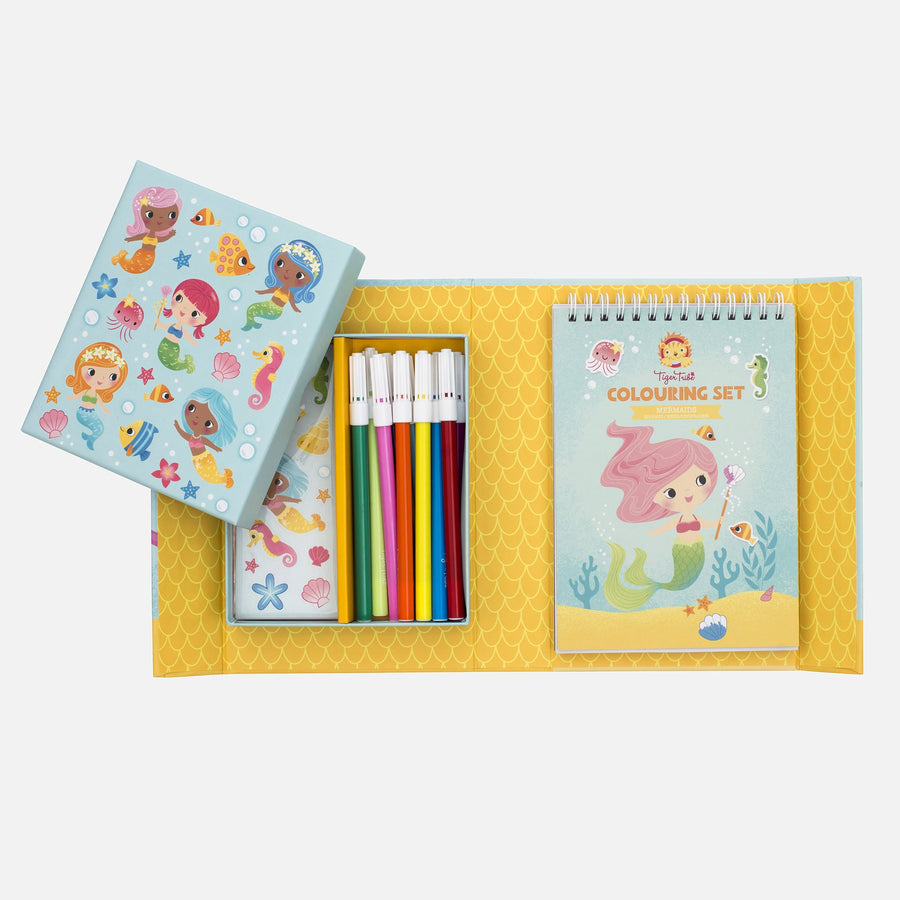 Colouring Set - Mermaids