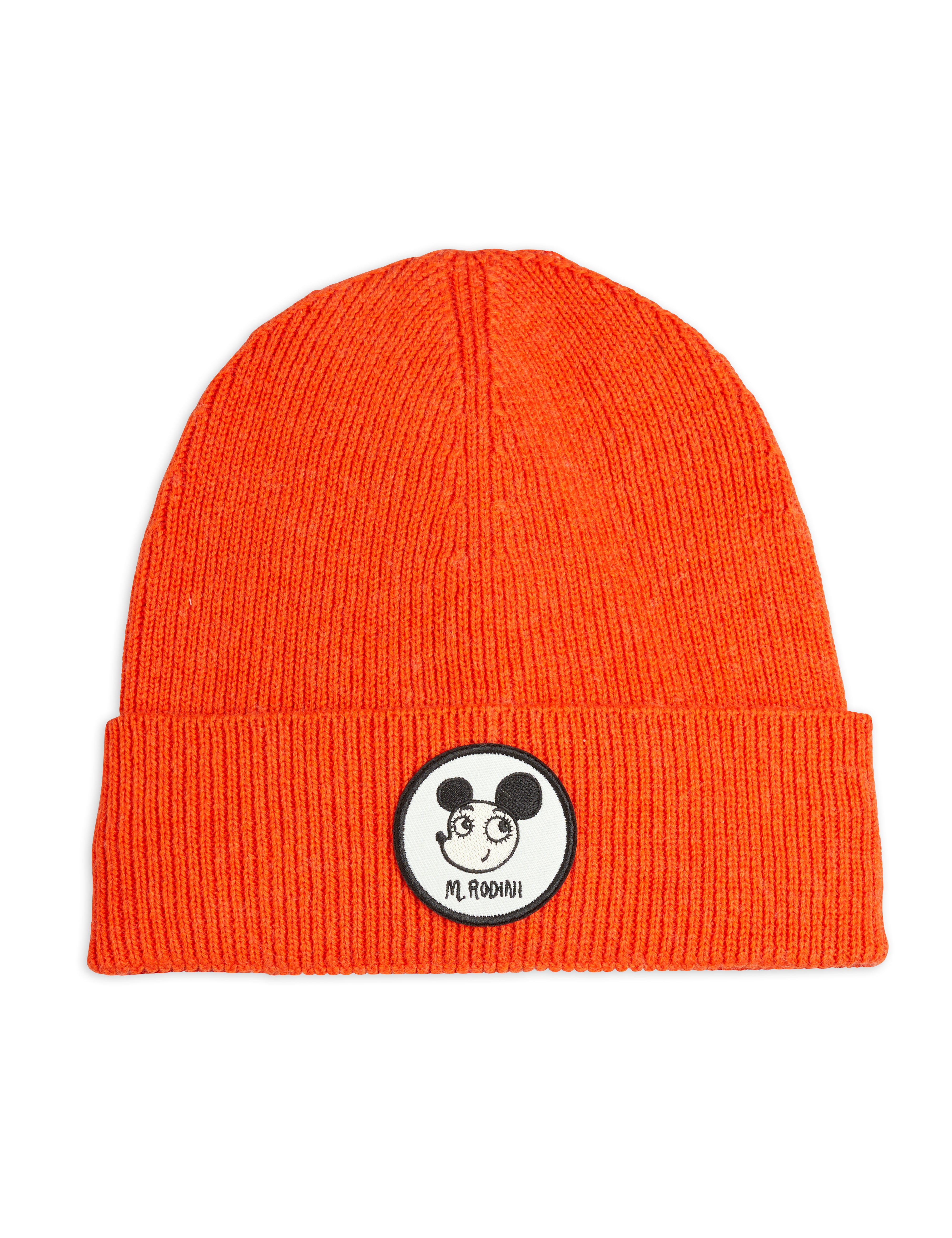 Ritzratz Patch Wool Blend Beanie - Red