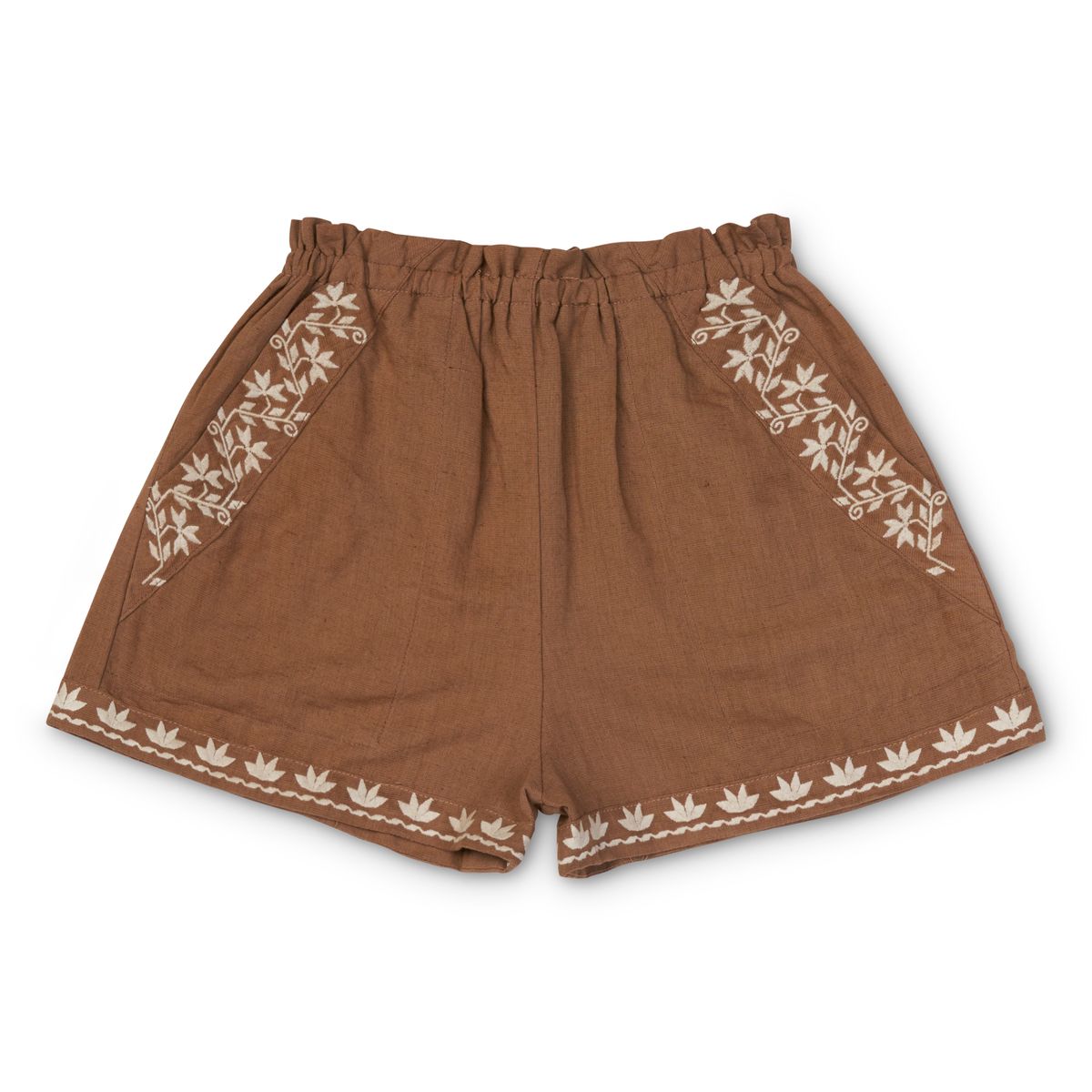 Paperbag Shorts in Ginger Snap
