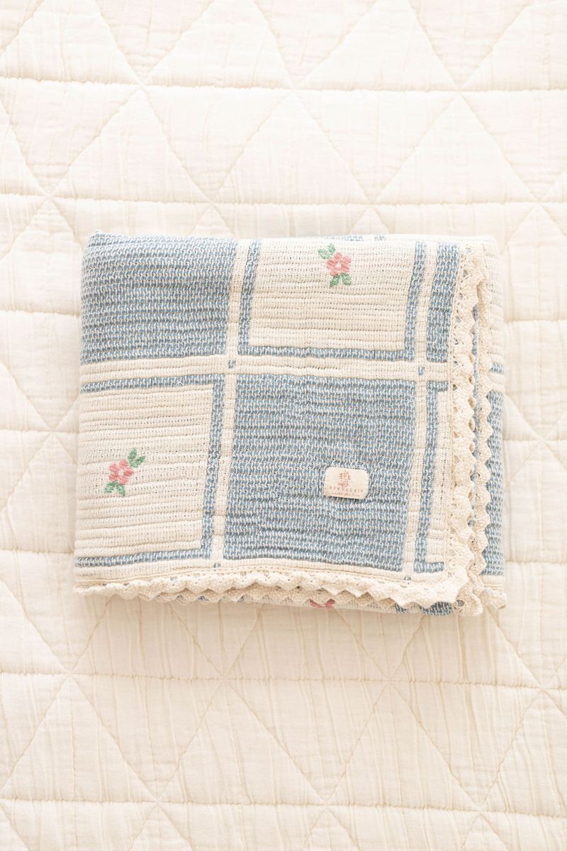 Patchwork Blanket - Spring Bloom