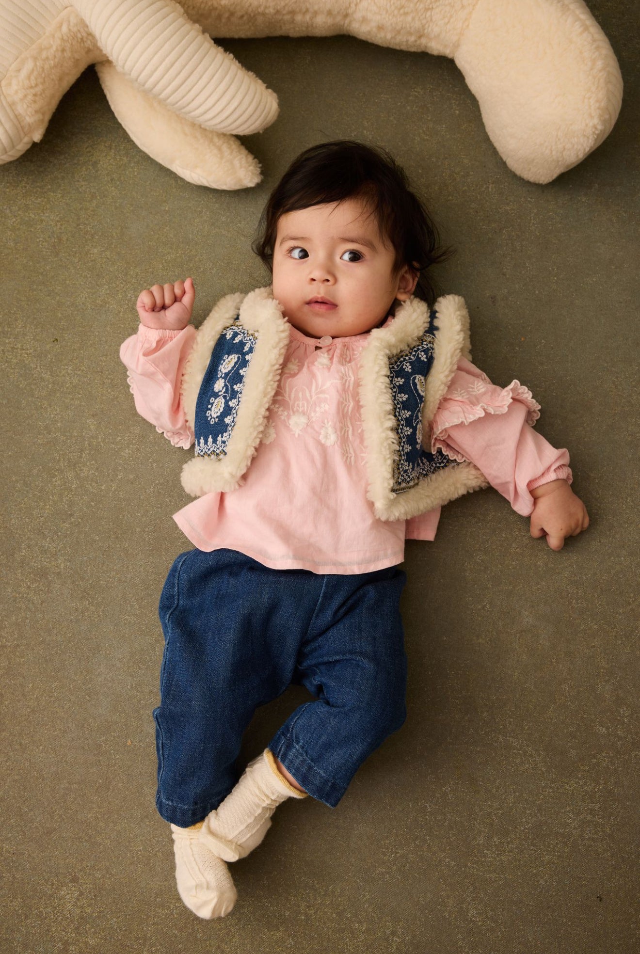 Flofia Pants - Stone Blue