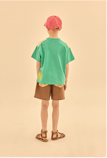 Dog Coloring T-Shirt - Green