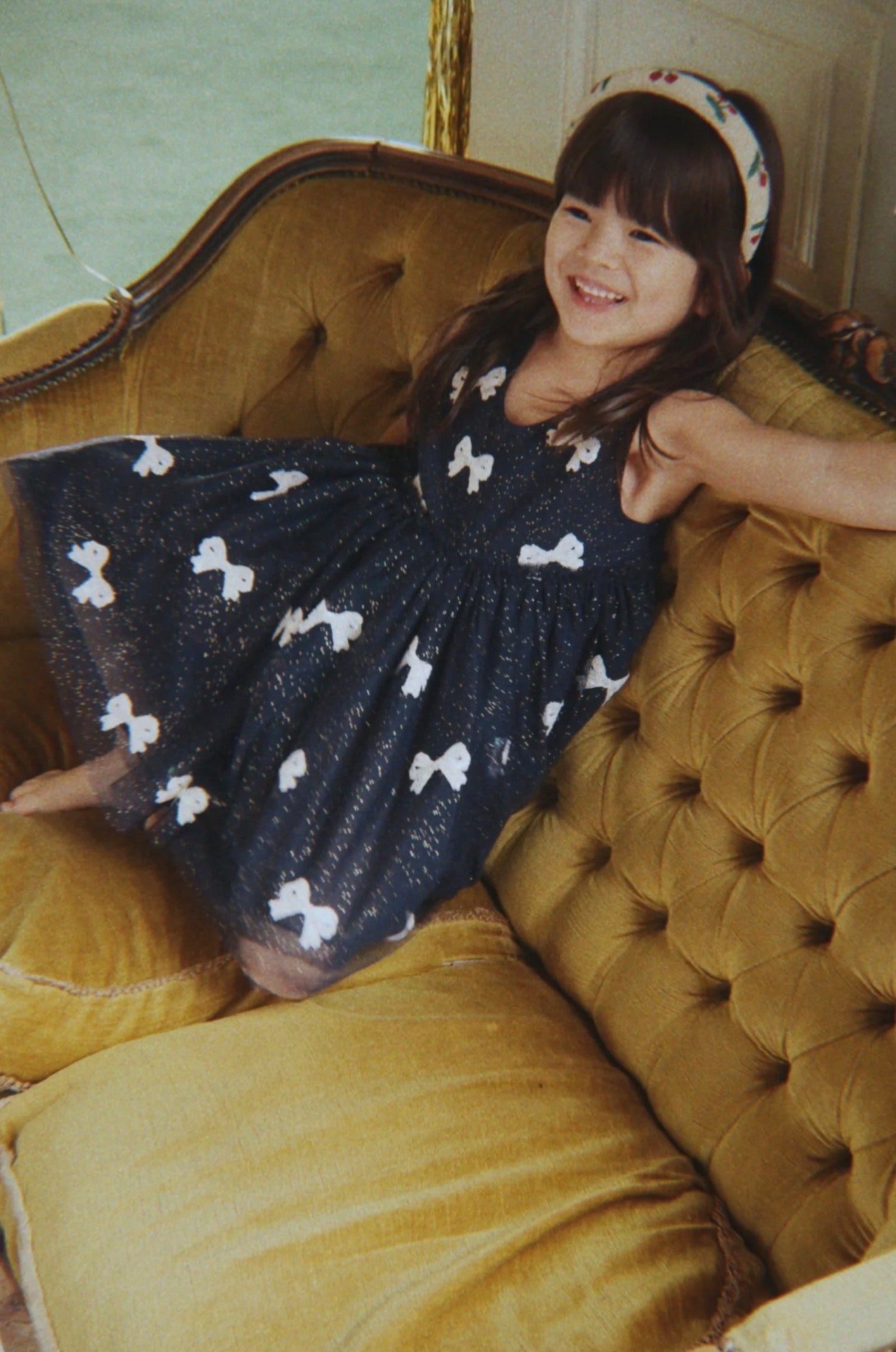 Yvonne Dress - Bowie Night Sky Sequin