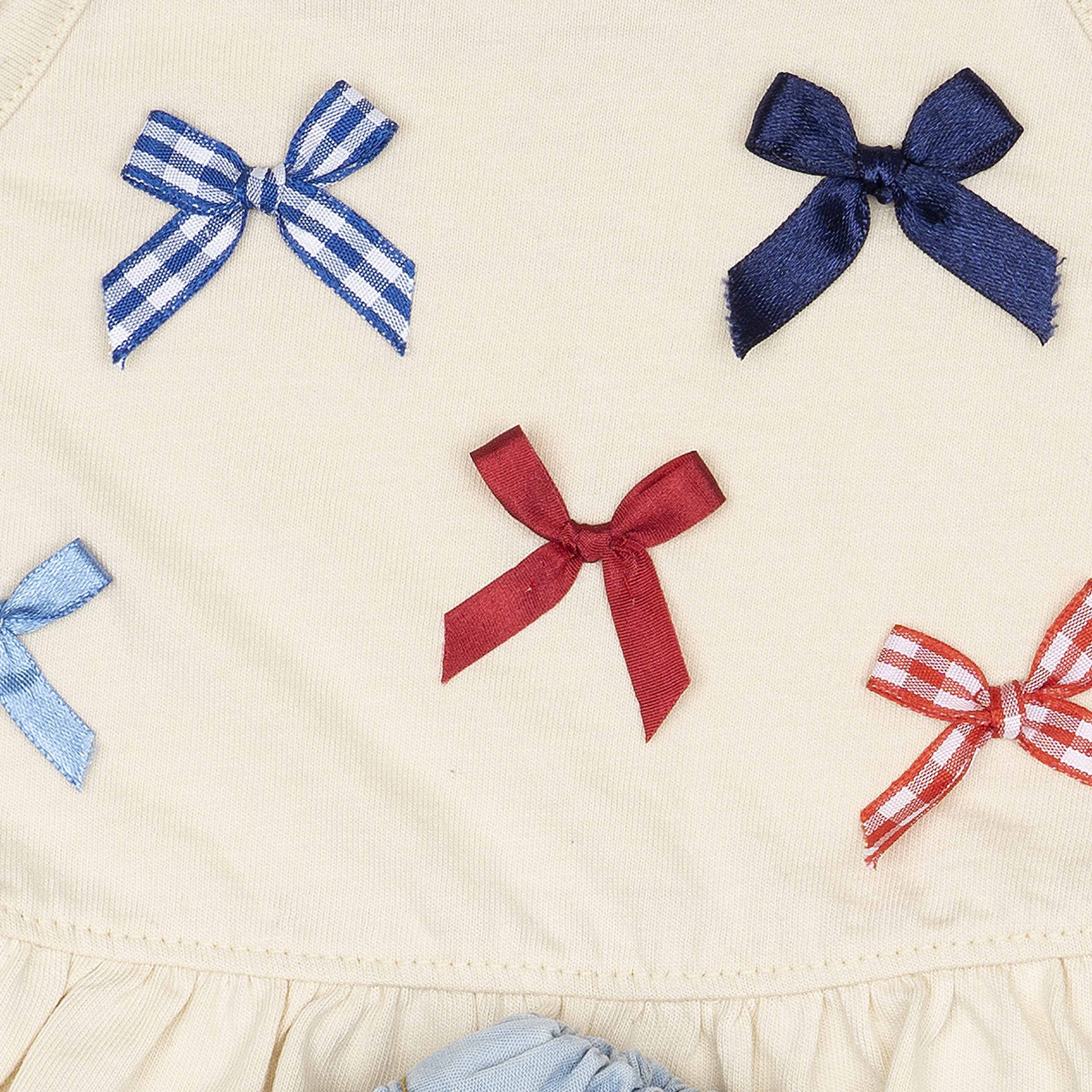 Ruffle Bloomer Set - Denim