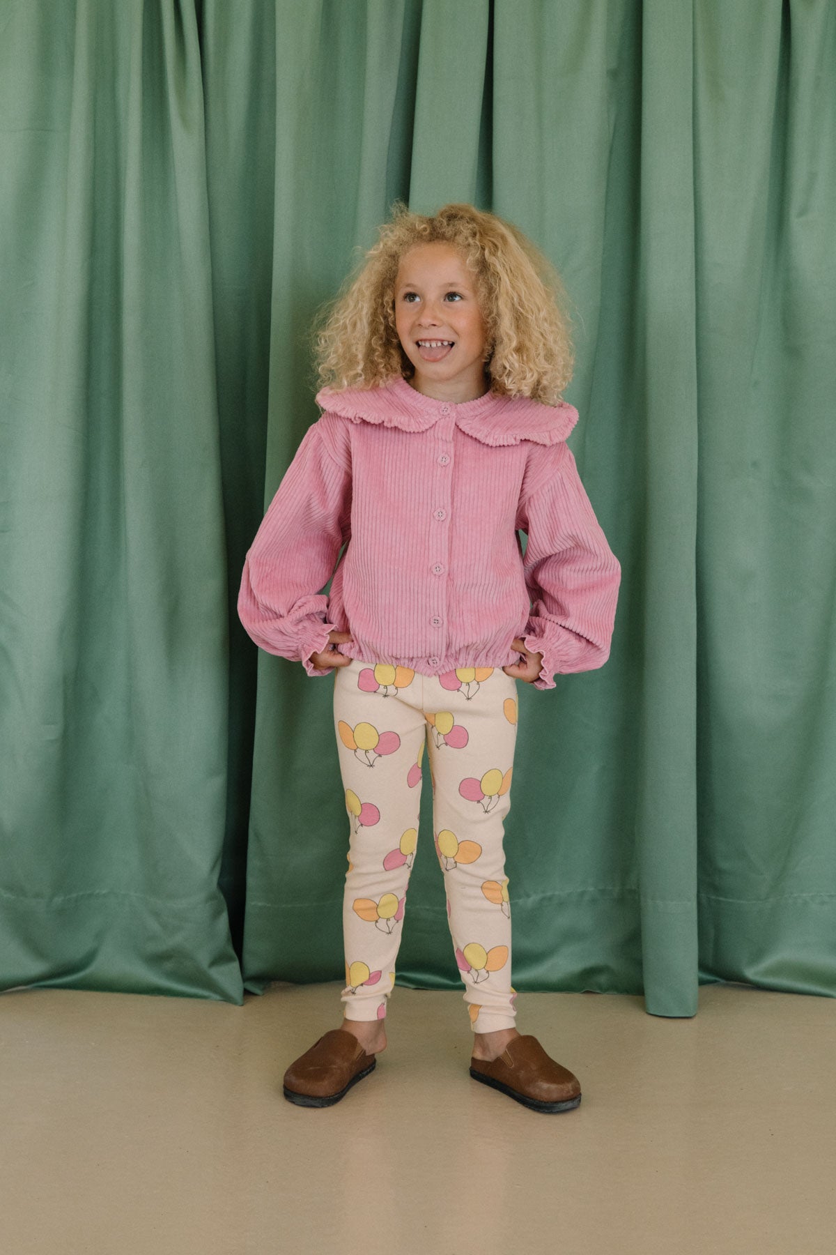 Chemise Clara Corduroy Bubble Gum